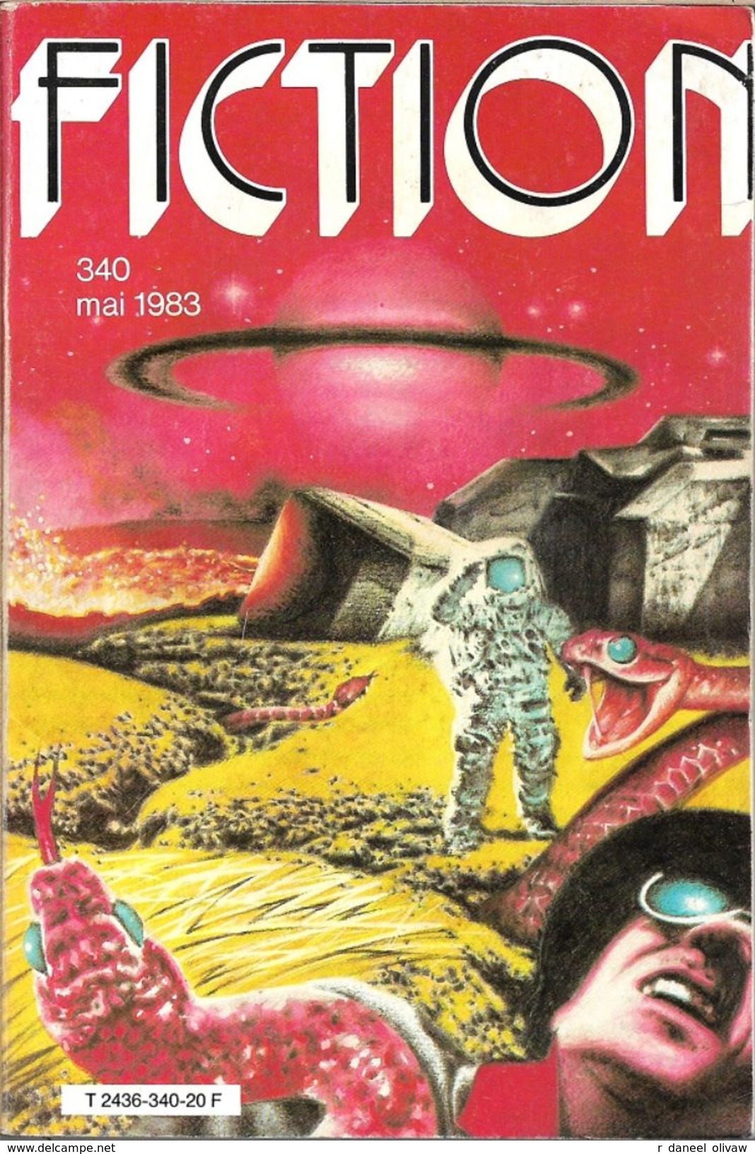 Fiction N° 340, Mai 1983 (TBE) - Fiction