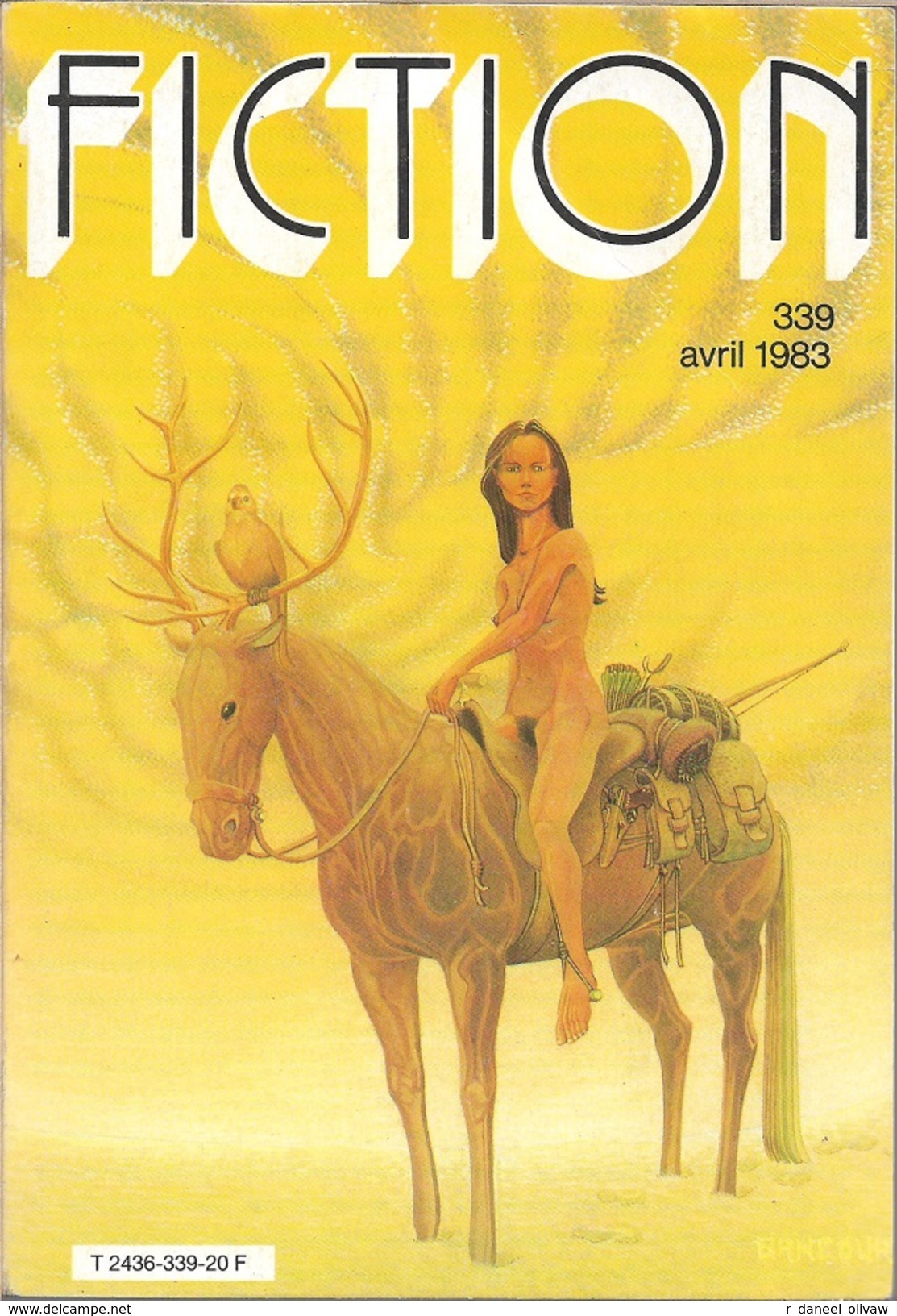 Fiction N° 339, Avril 1983 (BE+) - Fiction