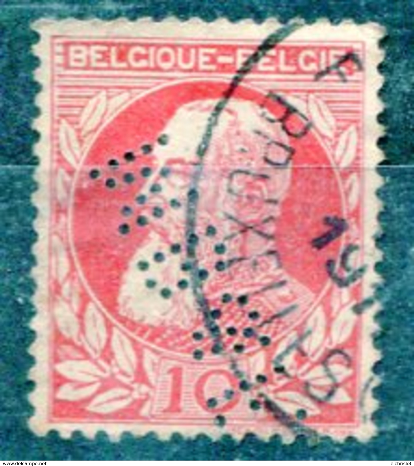 Belgique Timbre Perforé - Unclassified