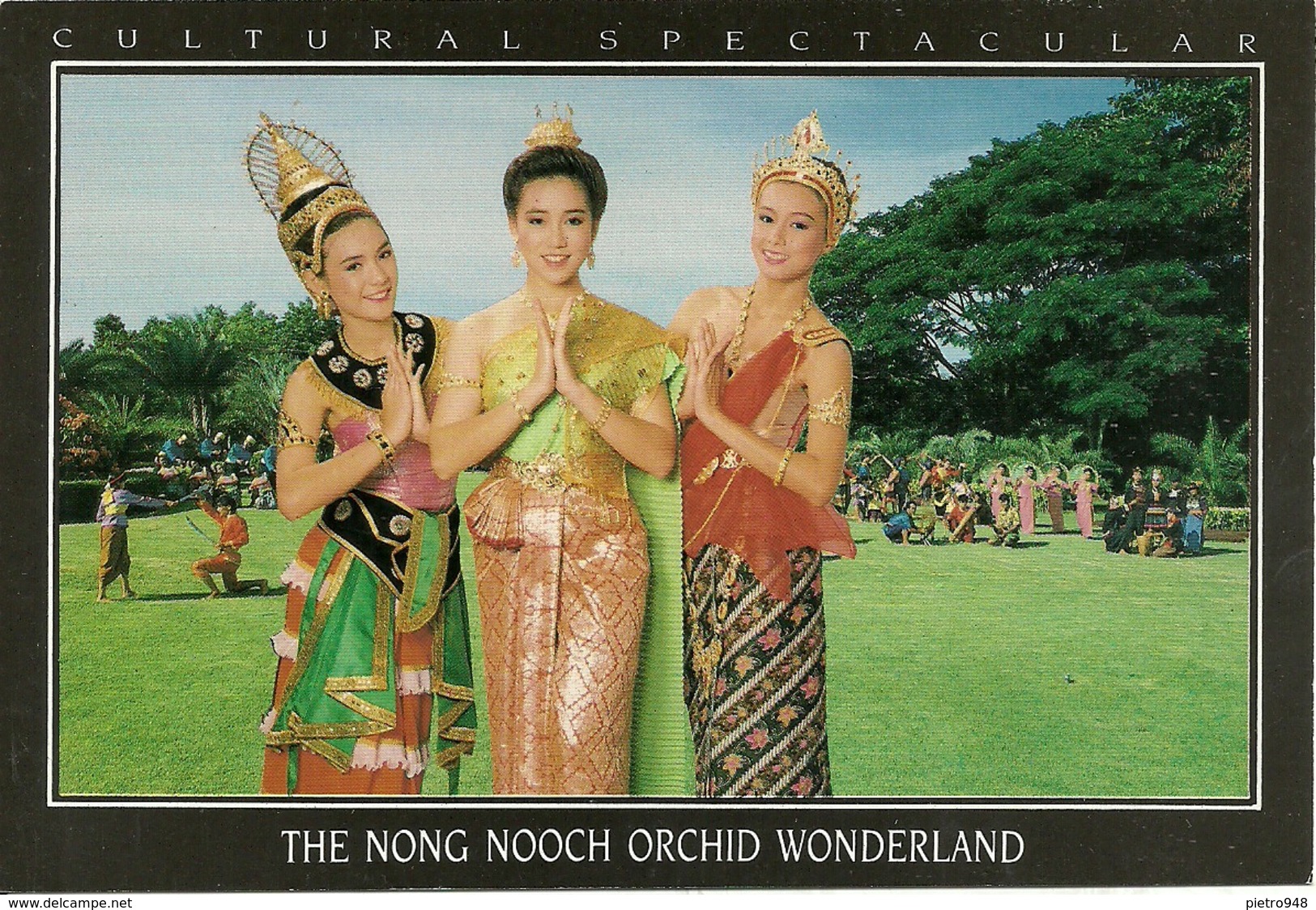 Thailandia (Thailand) Pattaya, The Nong Nooch Orchid Wonderland, Cultural Spectacular - Tailandia
