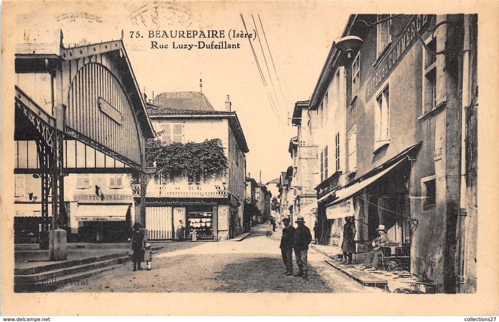 38-BEAUREPAIRE- RUE LUZY-DUFEILLANT - Beaurepaire