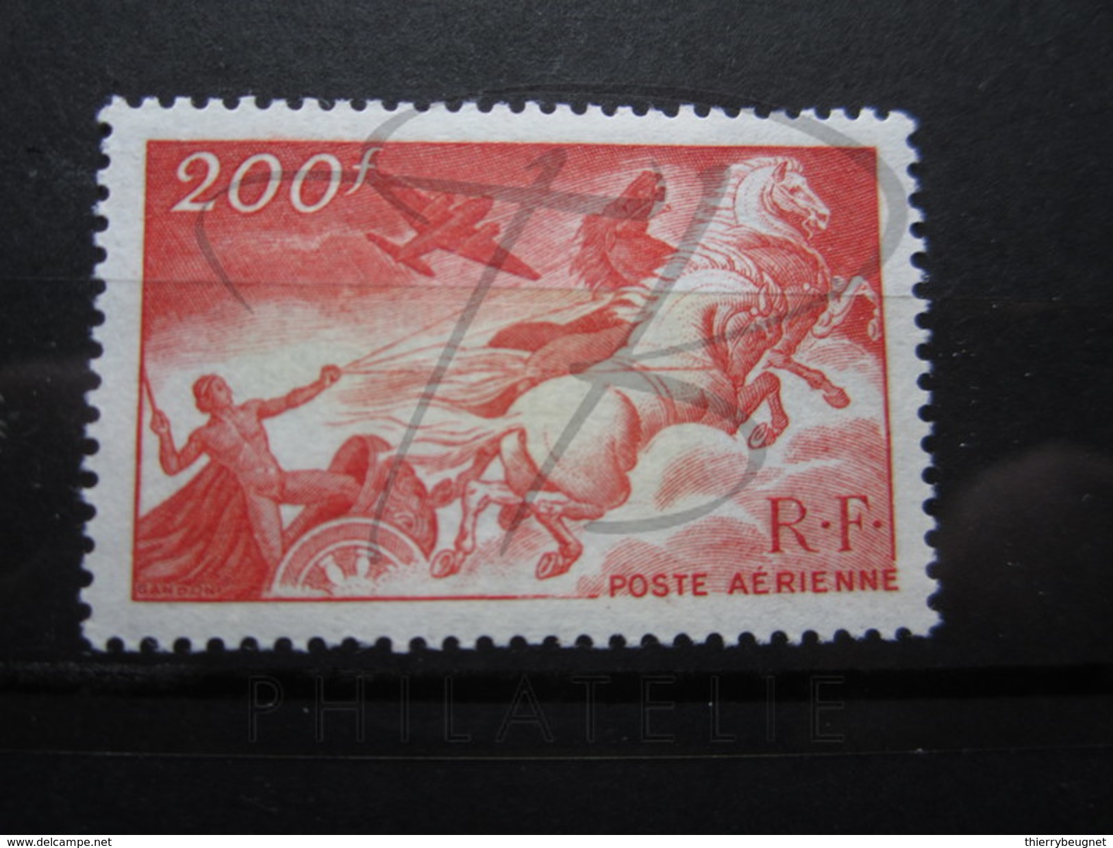 VEND BEAU TIMBRE DE POSTE AERIENNE DE FRANCE N° 19 , X !!!! - 1927-1959 Neufs