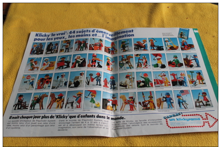 Vieille Publicité Playmobil - Publicités