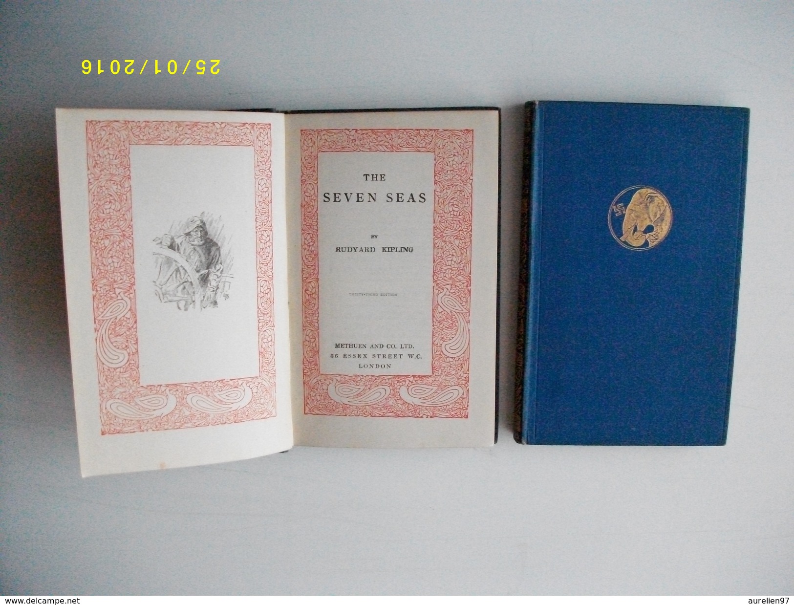 Lot De 2 Livres De RUDYARD KIPLING - 1900-1949