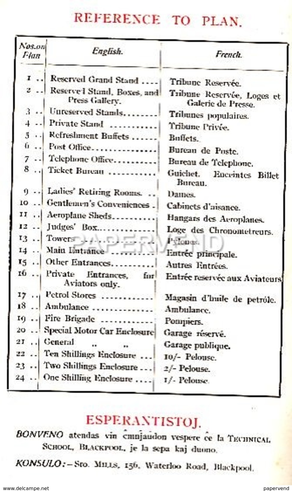 AVIATION Blackpool Aviation Week 1909 Programme E67 - Programmi