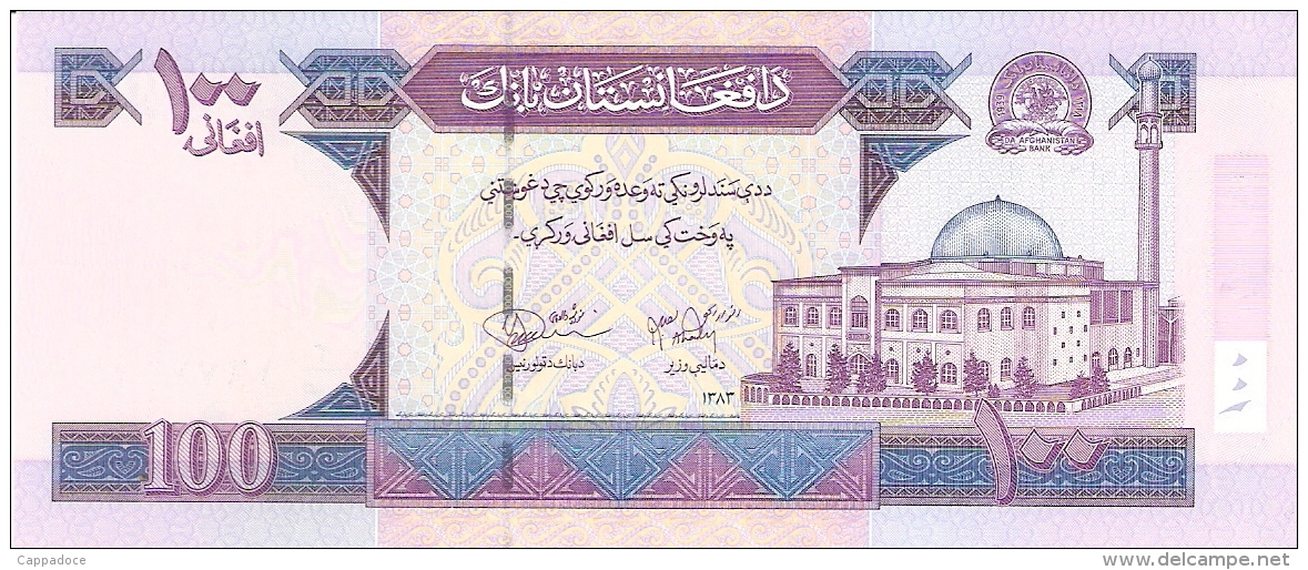 AFGHANISTAN   100 Afghanis   2004   P. 70b   UNC - Afghanistan