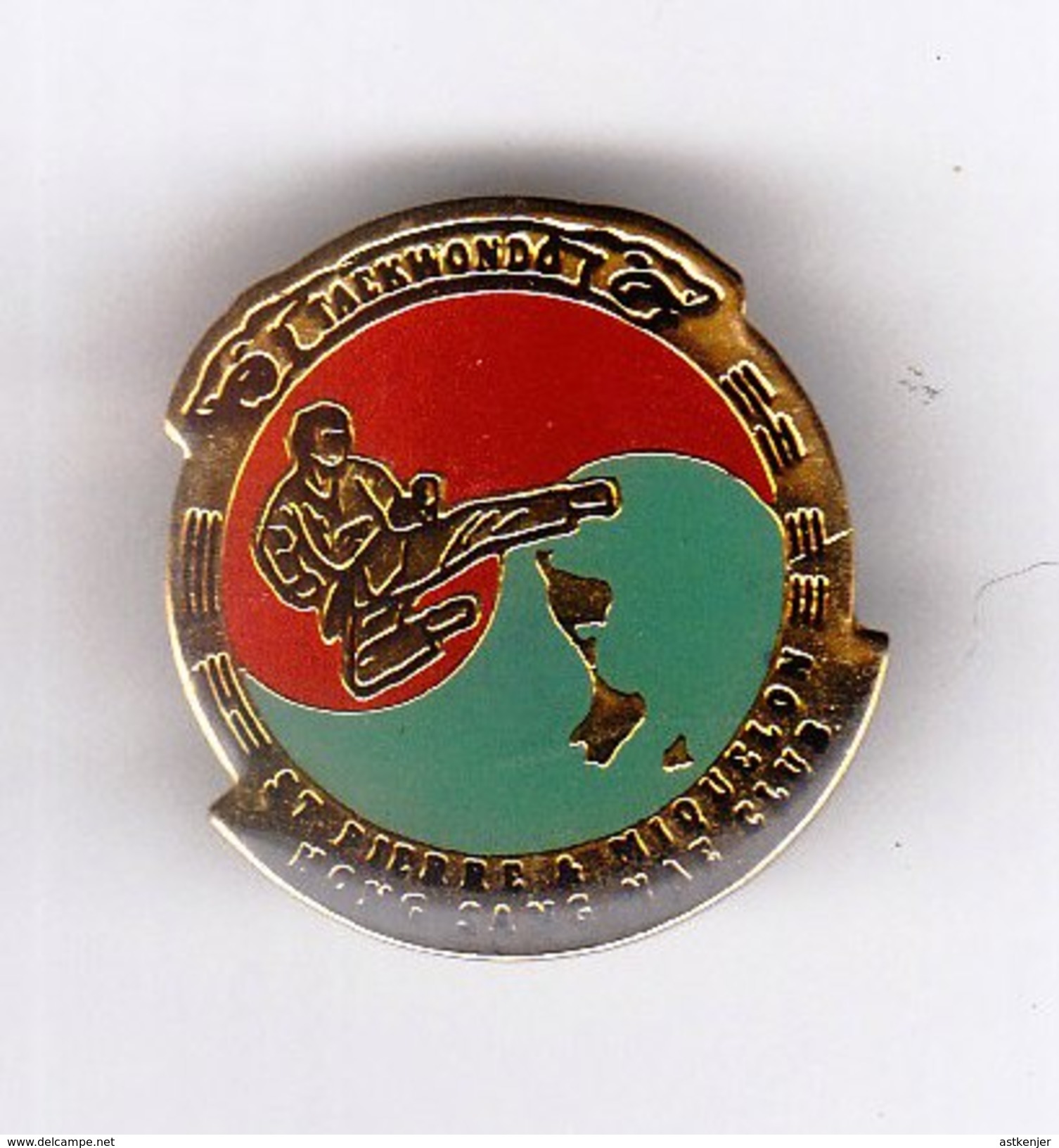 PIN'S SAINT PIERRE ET MIQUELON - TACKWONDO - Unclassified