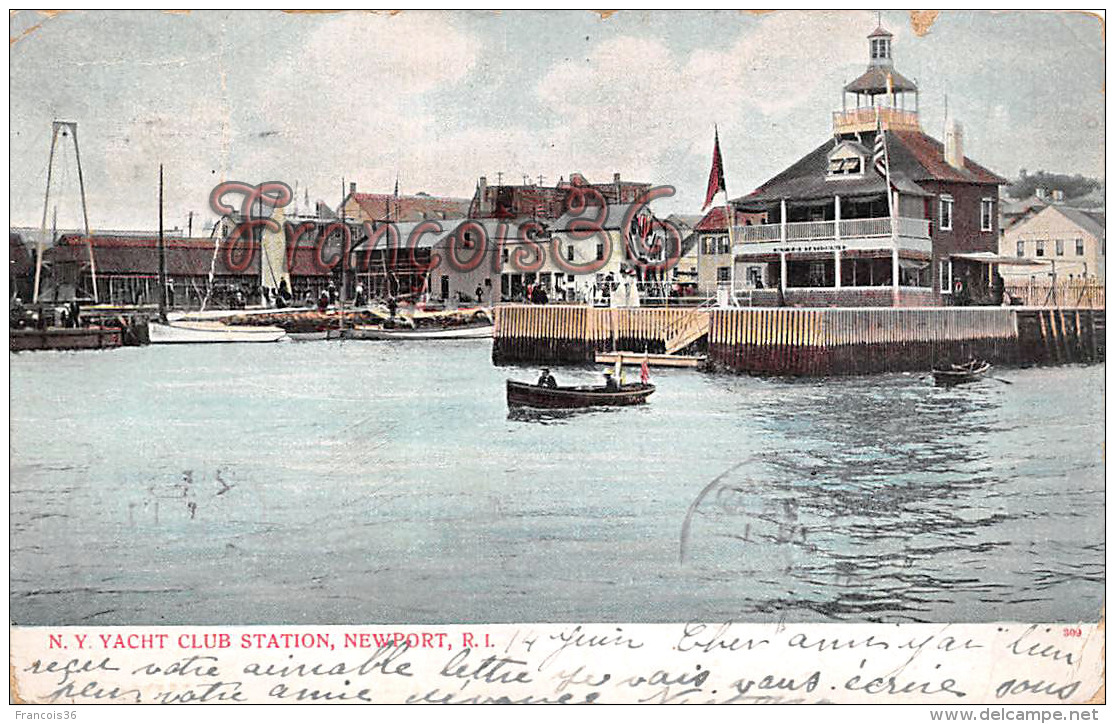 N Y Yacht Club Station - Newport - RI Rhode Island - Newport