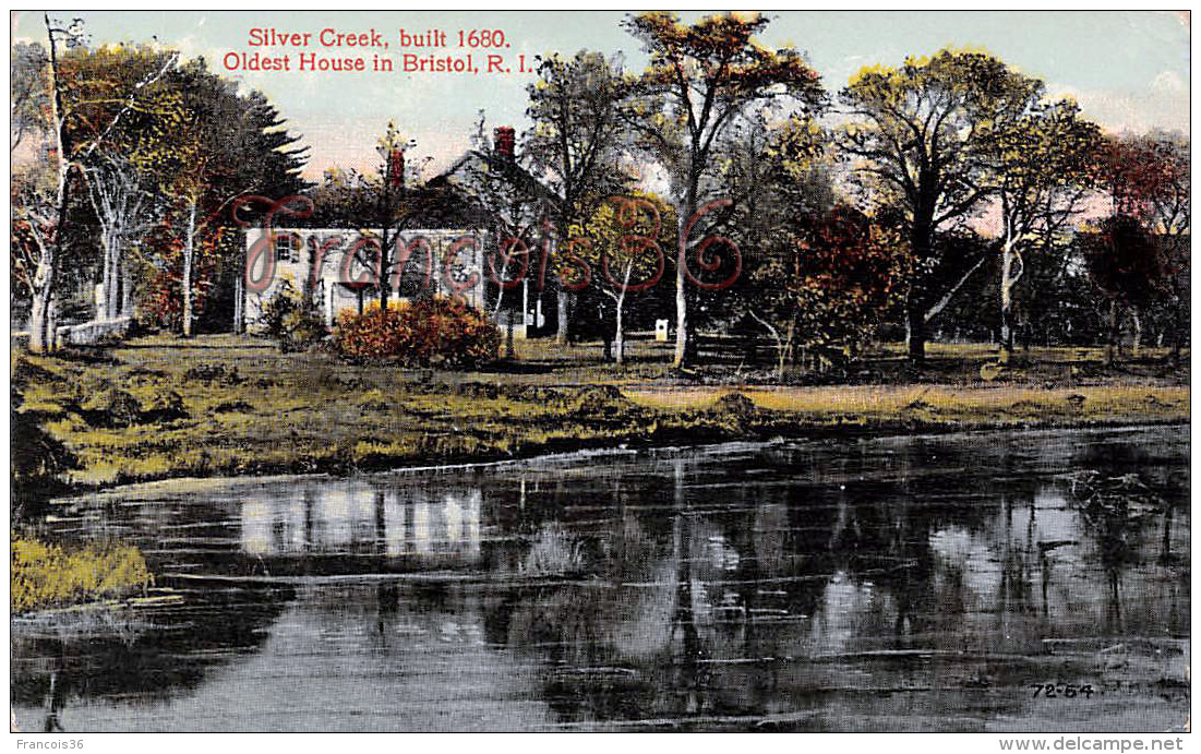 Silver Creek Built 1680 - Oldest House In Bristol - RI Rhode Island - Autres & Non Classés