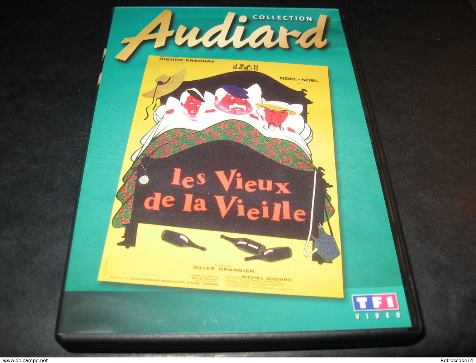 MICHEL AUDIARD / JEAN GABIN LES VIEUX DE LA VIEILLE DVD - Comedy