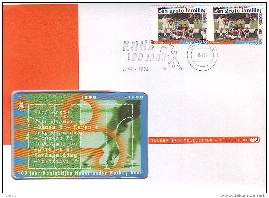 NEDERLAND * TELEBRIEF * TELELETTER * TELETETTRE  Nr. 23 * CHIPCARD MINT * ONGEBRUIKT  + POSTZEGELS STAMPS - Privé