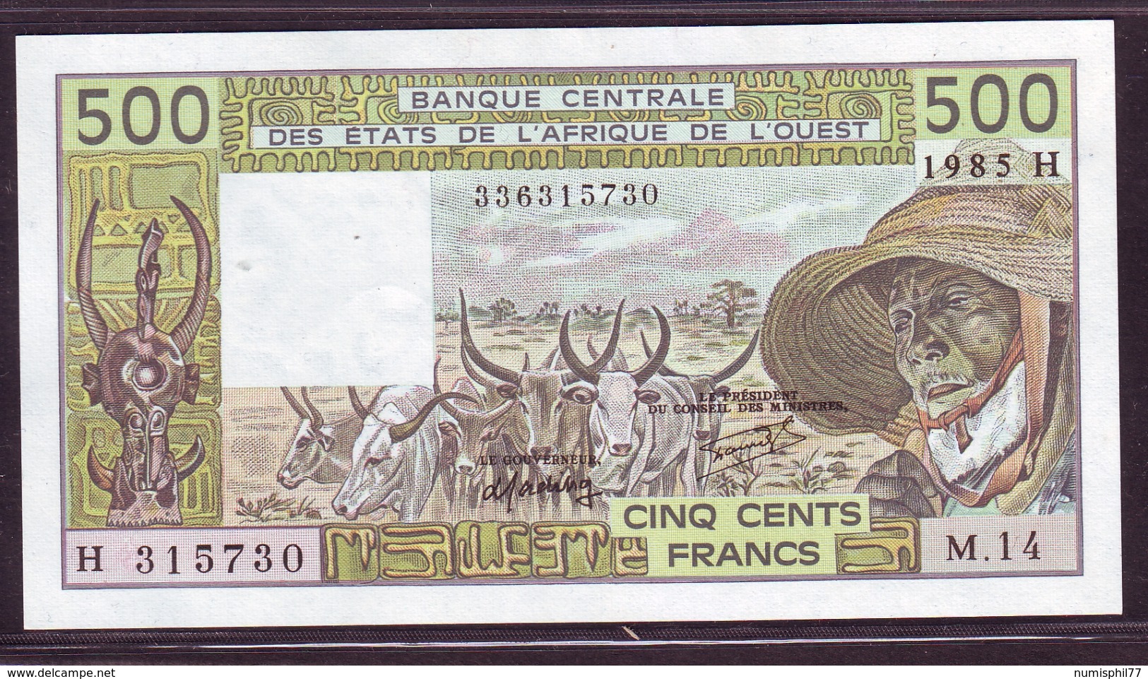 NIGER - 500 Francs 1985 - NEUF - Niger