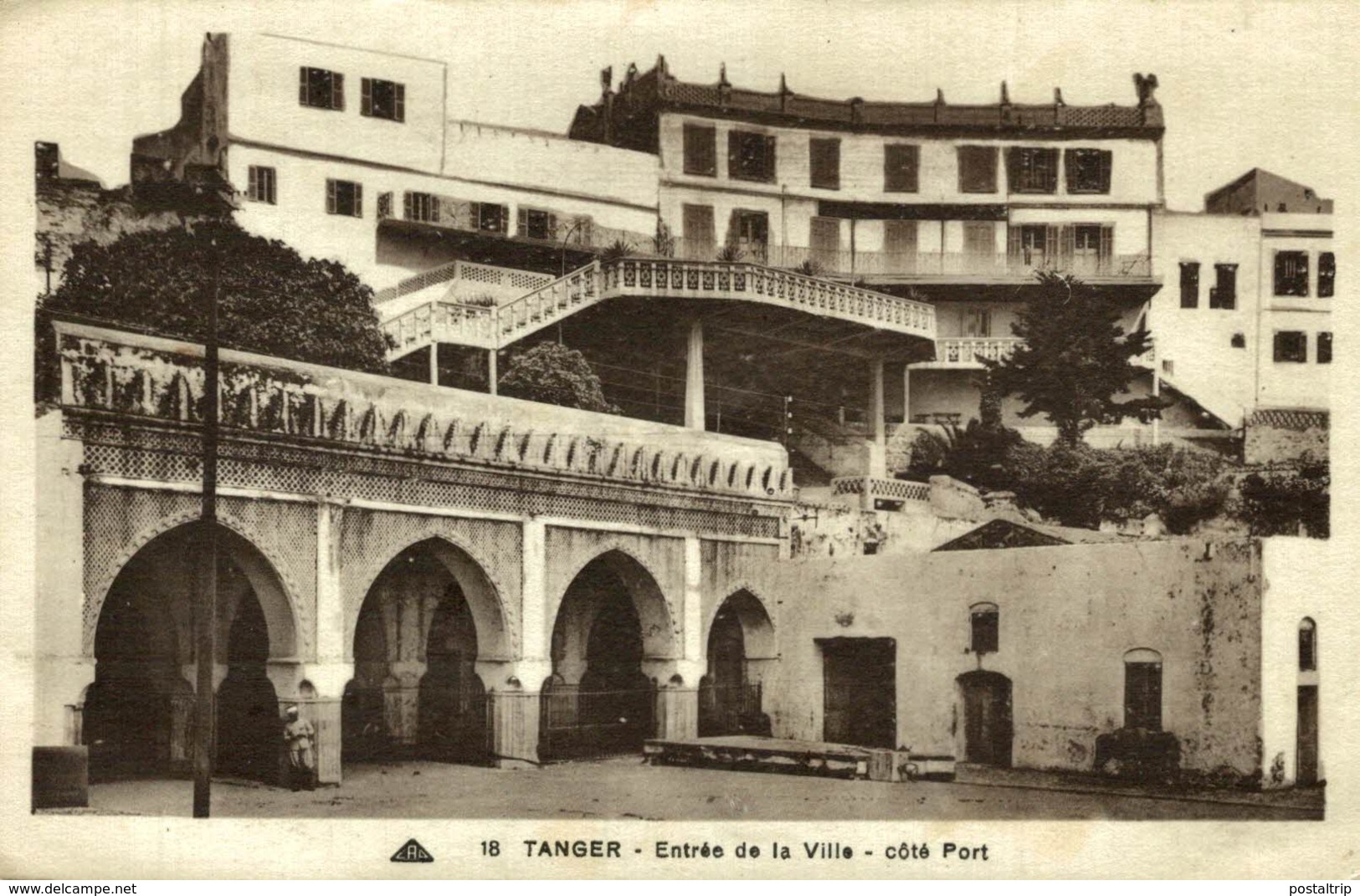 TANGER (Maroc) - Entrée De La Ville Côté Port     MARRUECOS - Tanger