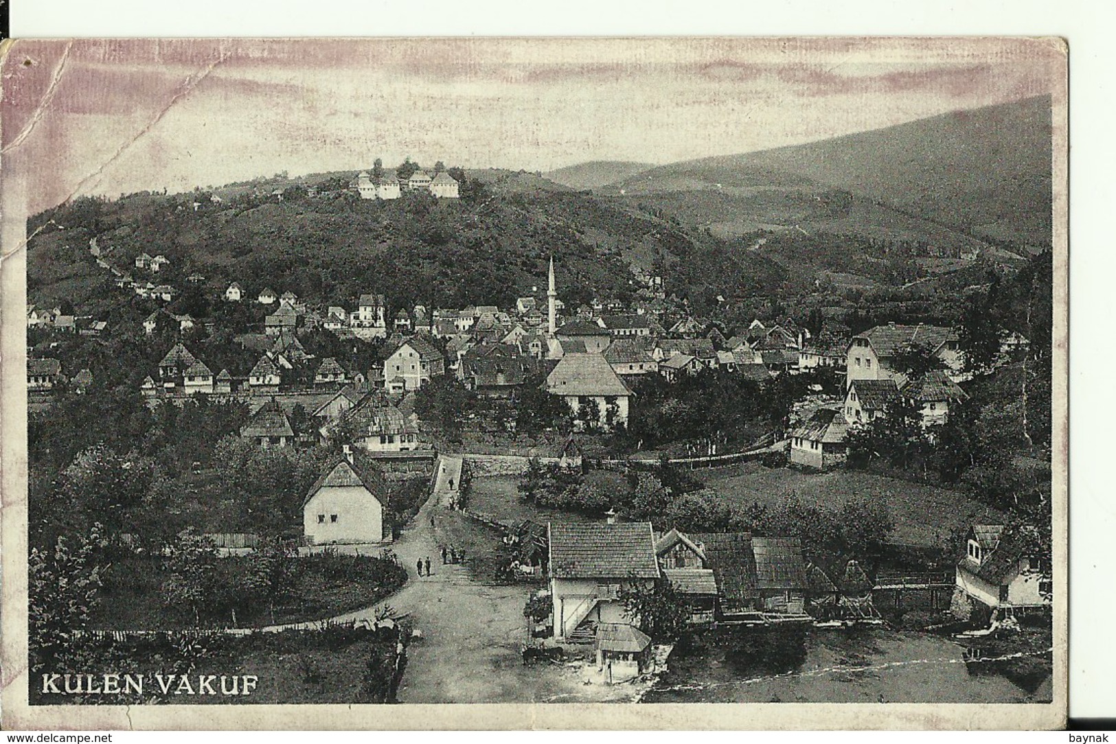 BiH1571 --  KULEN VAKUF  --  1938  --  WITH MOSCHEE - Bosnien-Herzegowina