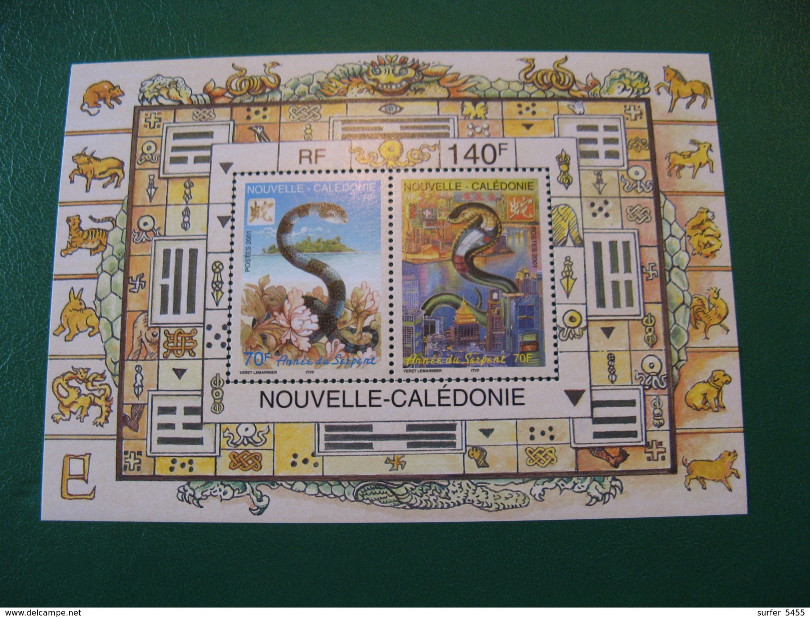 NOUVELLE CALEDONIE YVERT BLOC FEUILLET N° 25 NEUF** LUXE - MNH - FACIALE 1,17 EURO - Hojas Y Bloques