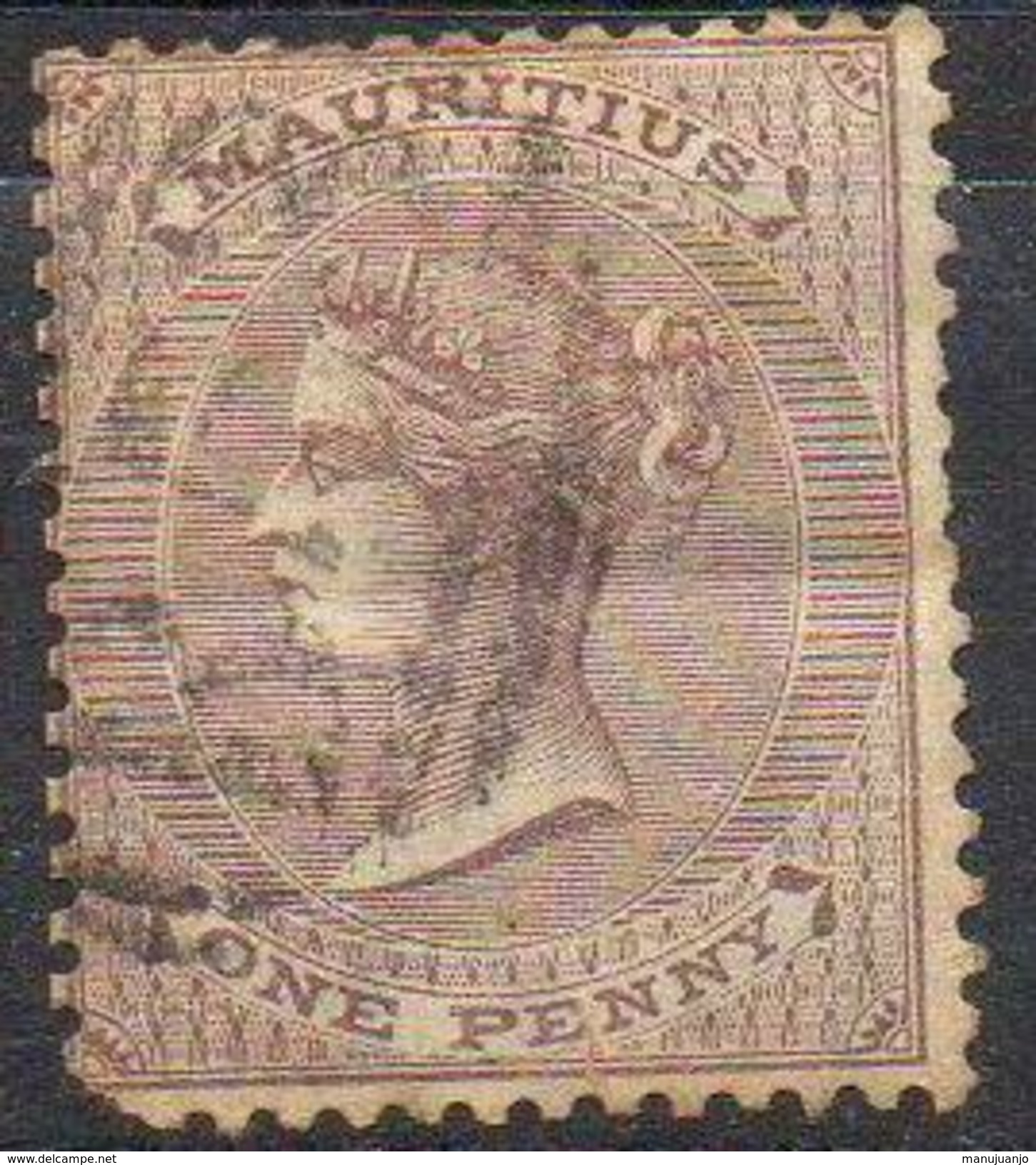 ROYAUME-UNI Et COLONIES ! Timbre Ancien De MAURICE De 1860 N°23 > 25&euro; - Maurice (...-1967)