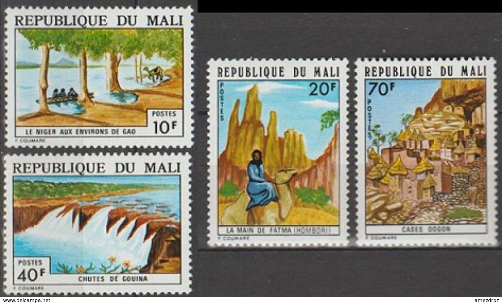 Mali 1971 N° 223-226 MNH Tourisme Paysages (D11) - Mali (1959-...)