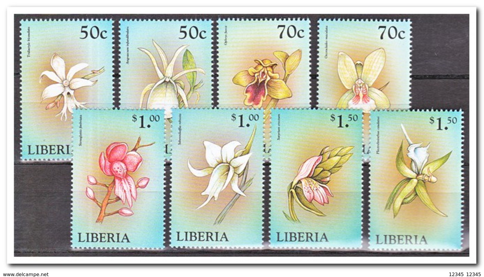 Liberia 1999, Postfris MNH, Flowers, Orchids - Liberia