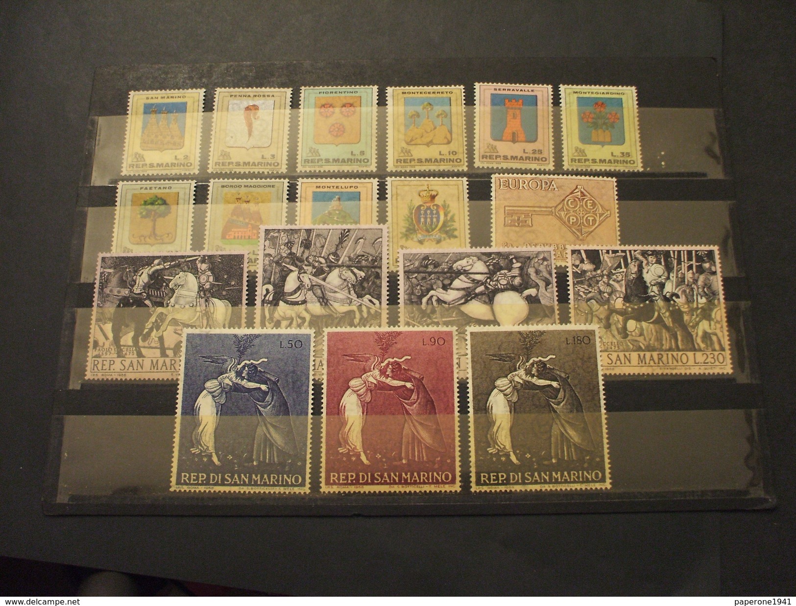 SAN MARINO - 1968 ANNATA  18 VALORI - NUOVI(++) - Unused Stamps