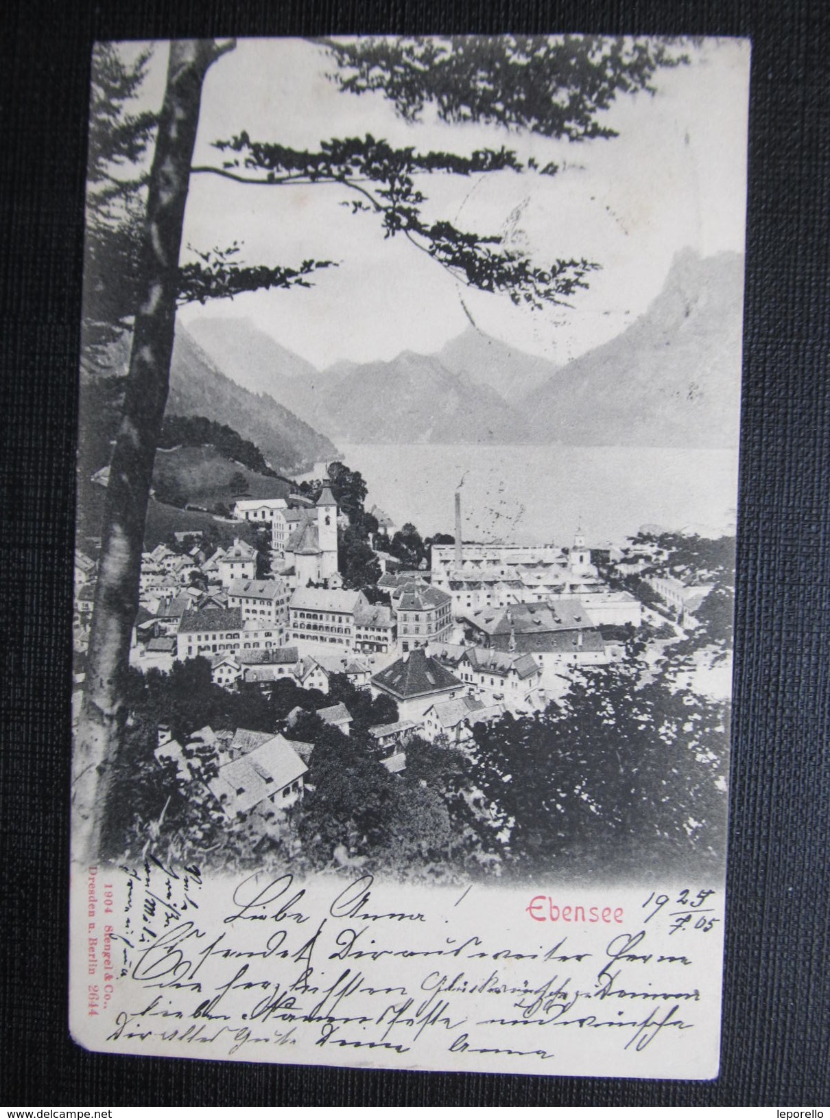 AK EBENSEE 1905 // D*23587 - Ebensee