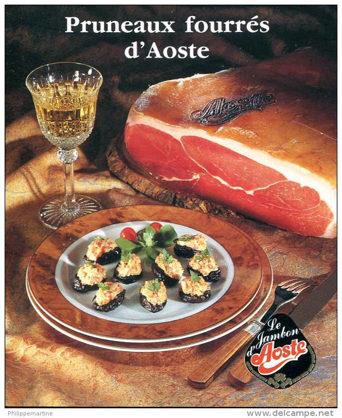 Pruneaux Fourrés D'Aoste - Ricette Culinarie