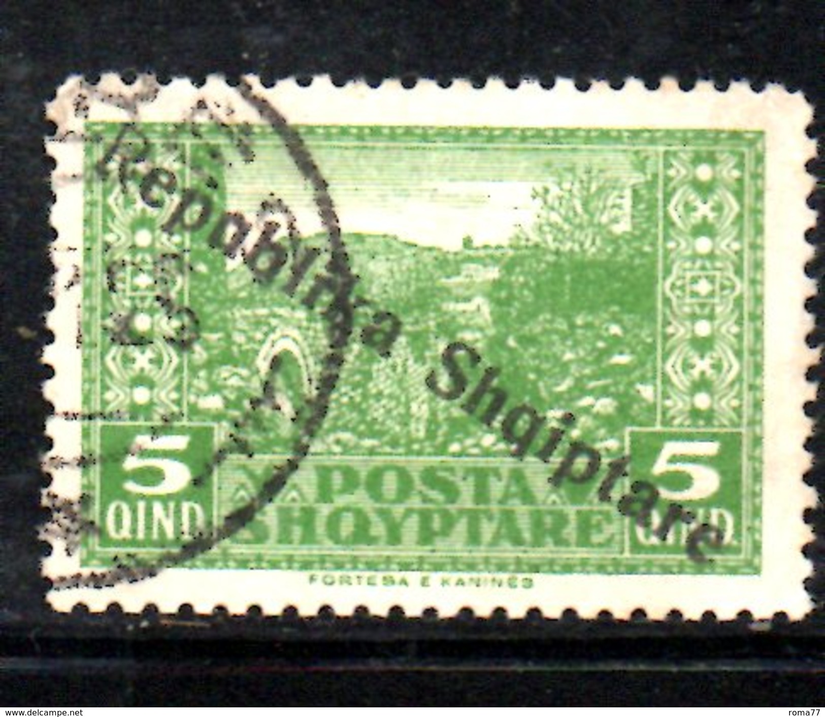 XP2196 - ALBANIA 1925 , Michel N. 118  Usato - Albania