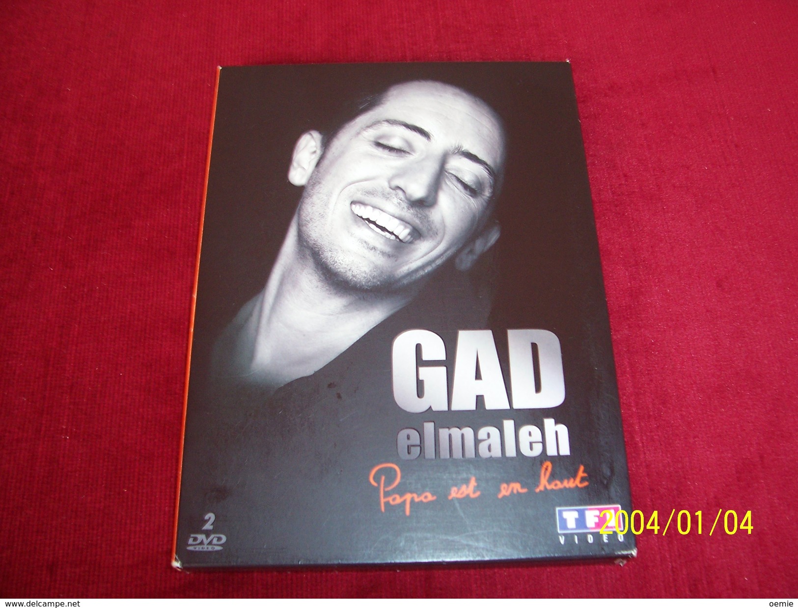 GAD ELMALEH   PAPA EST EN HAUT   DOUBLE DVD - History