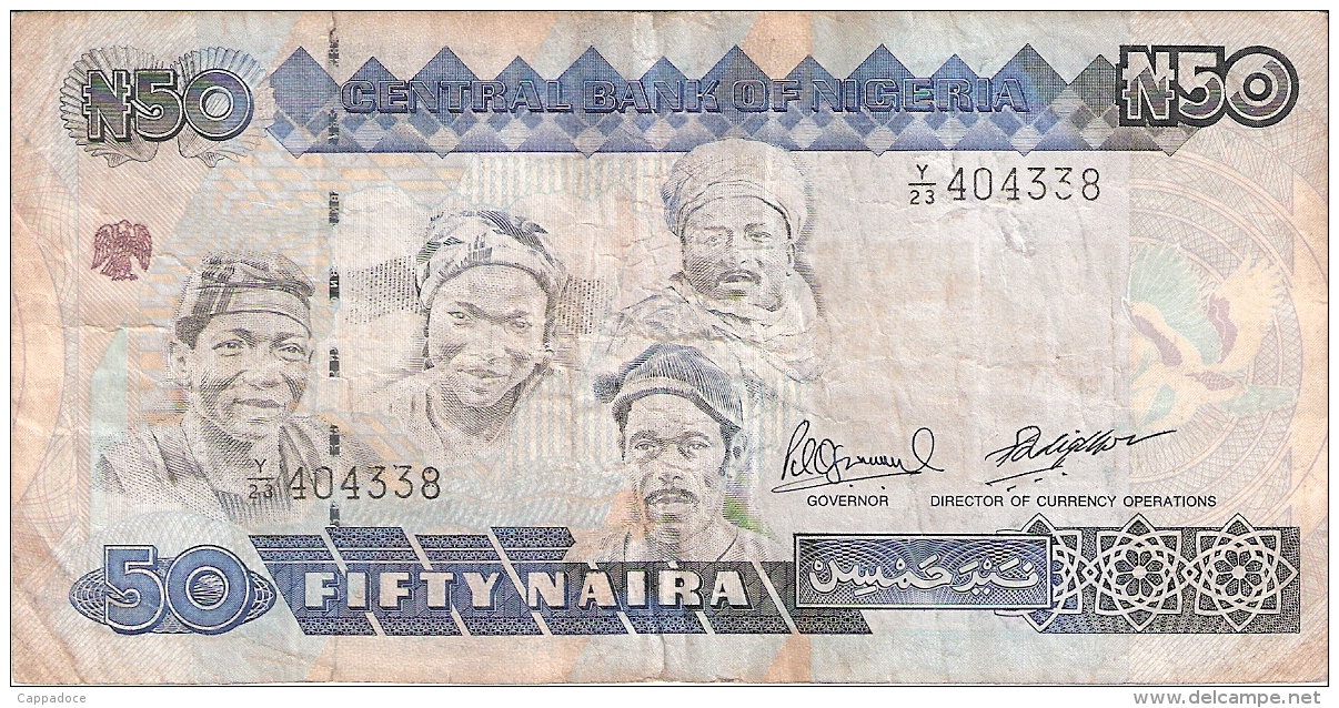 NIGERIA   50 Naira   ND (1991-)   Sign.10   P. 27c - Nigeria