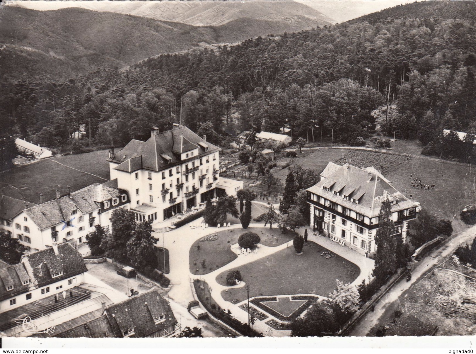 G , Cp , 68 , LES TROIS ÉPIS , Vue Panoramique , Les Maisons De Repos De L'Éducation Nationale - Trois-Epis