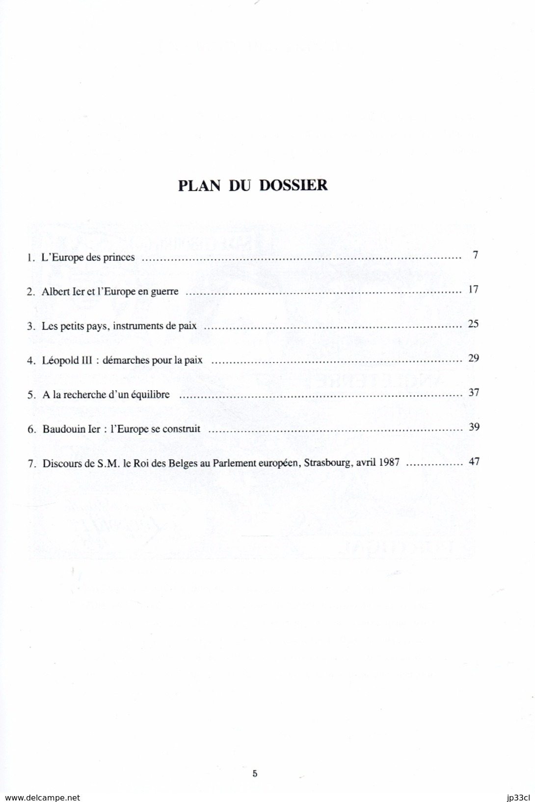 Léopold I, Léopold II, Léopold III, Albert Ier, Baudouin Notre Dynastie Et L'Europe Dossier Pédagogique De 54 P. (1987) - Autres & Non Classés