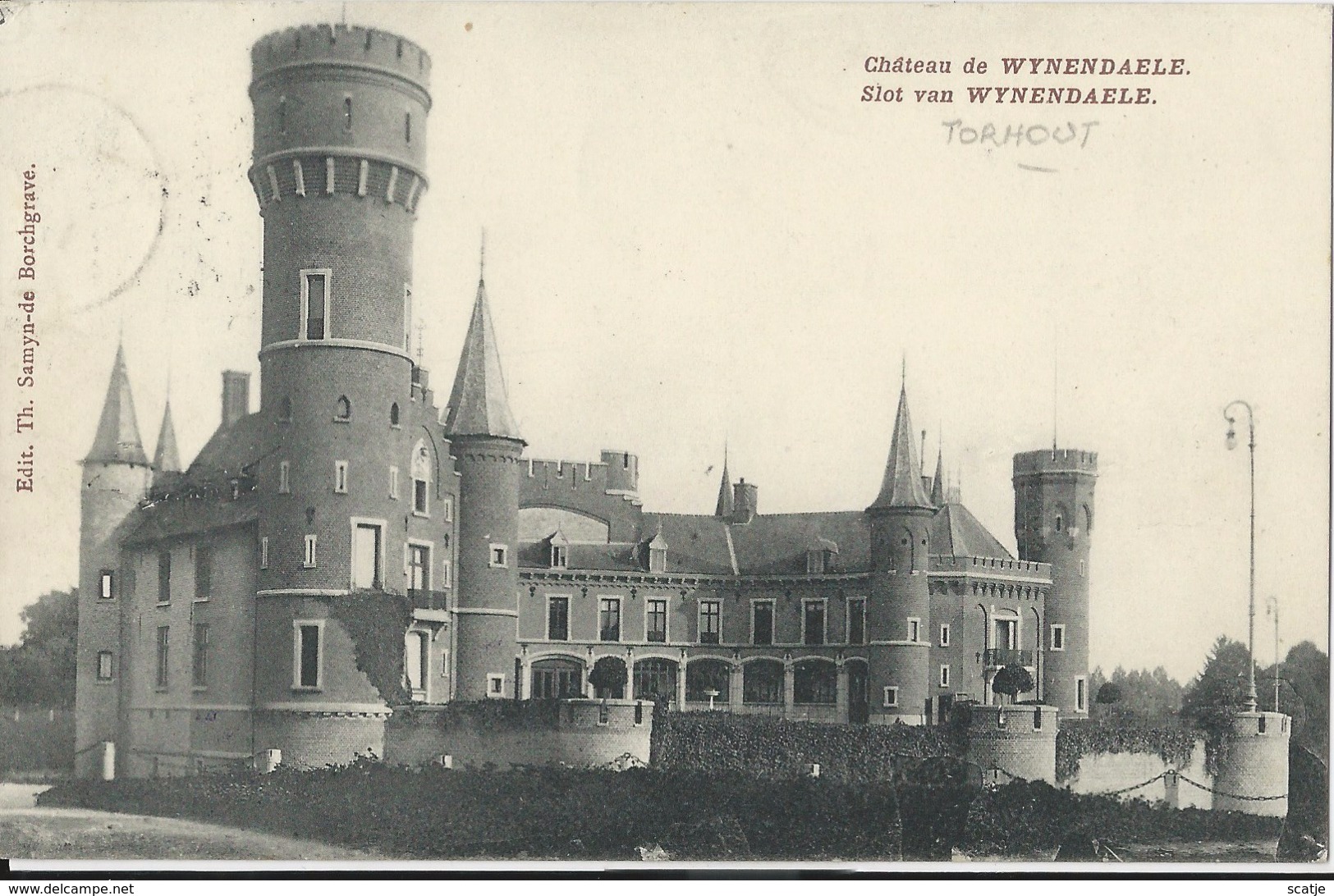 Torhout.   -   Château De Wynendaele.  -   1912 - Torhout