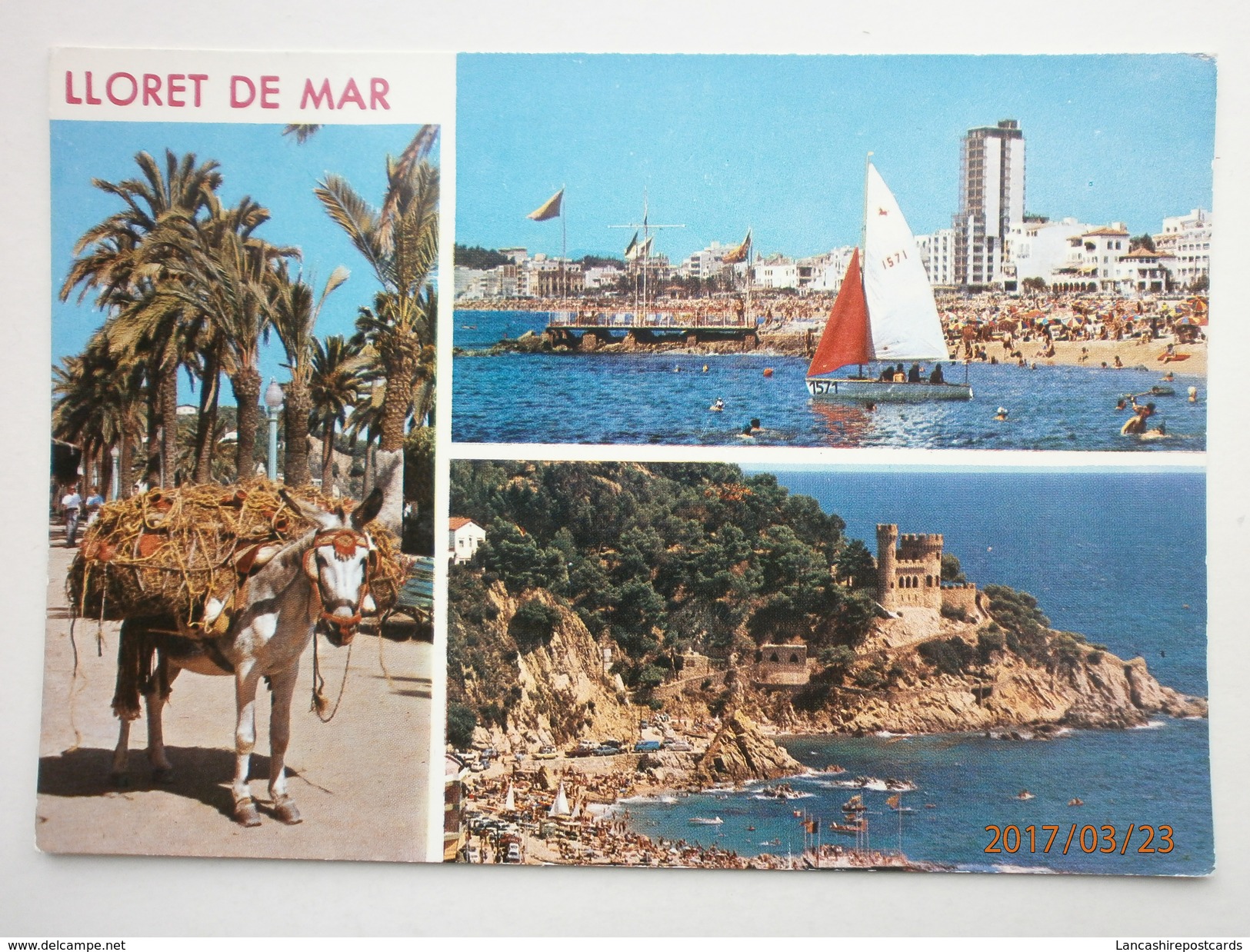 Postcard Lloret De Mar Costa Brava Multiview  My Ref B2741 - Other & Unclassified