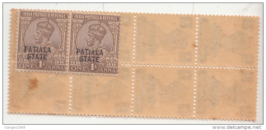 Pakistan Overprint  On  India  KG VI  4A X 8  2 Scans   #  94303  Inde  Indien - Pakistan