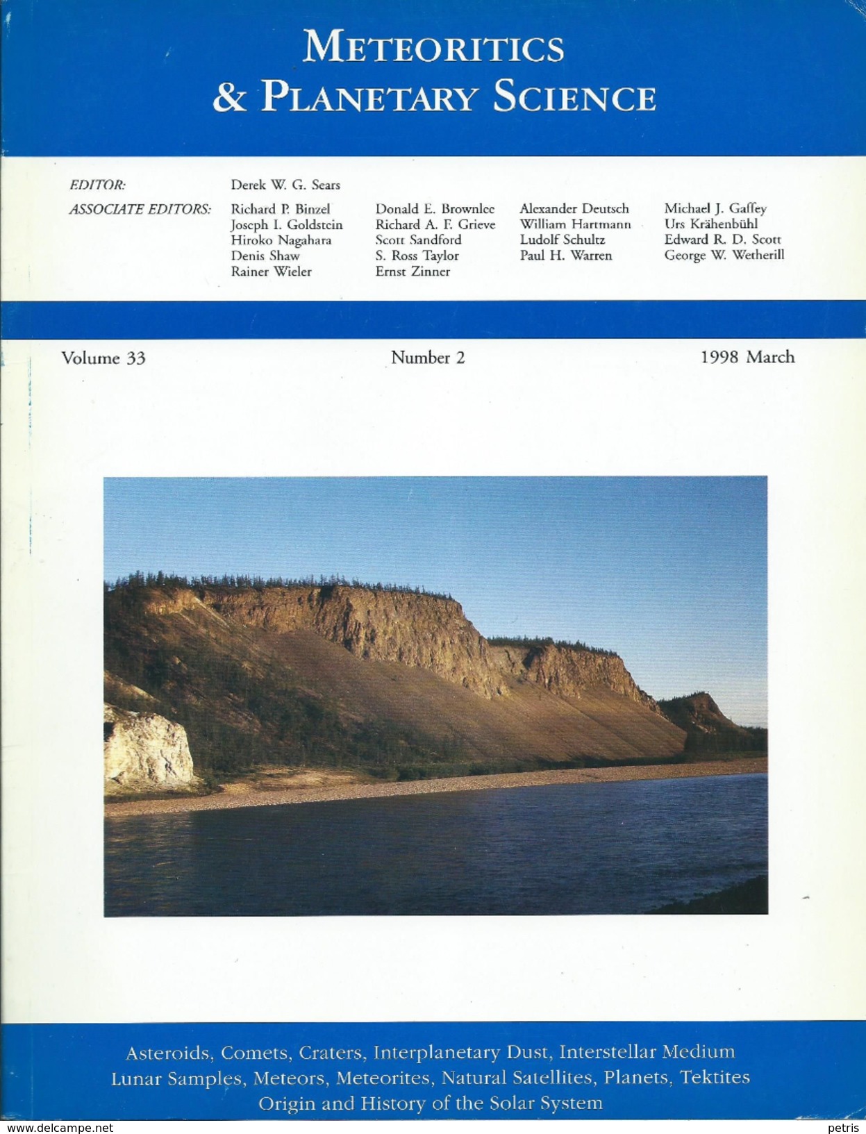 Meteoritics & Planetary Science Volume 33, Number 2, 1998 March (Meteorite) - Astronomia