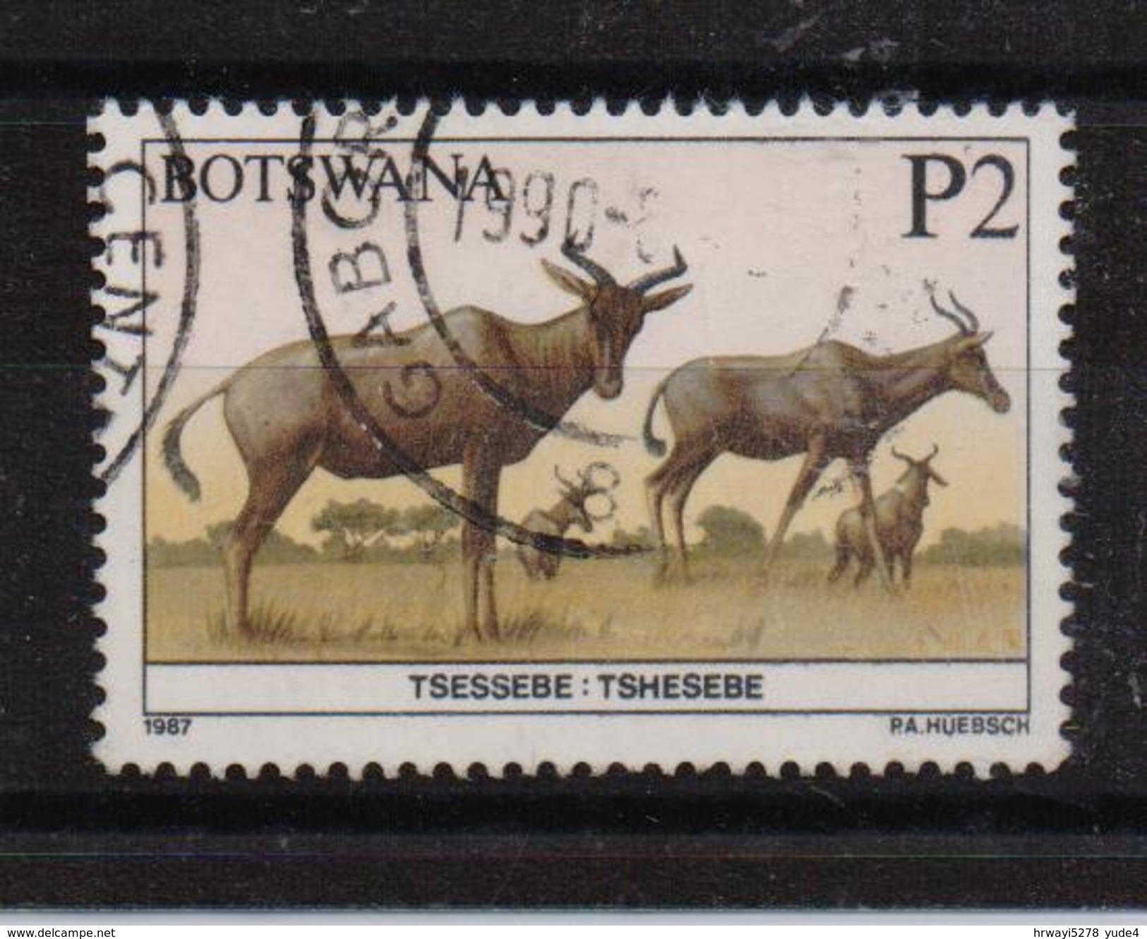 Botswana 1987, P2 Animals, Minr 420, Vfu. Cv 5,50 Euro - Botswana (1966-...)