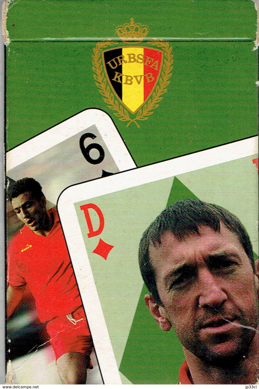 Jeu De Cartes Officiel Des Diables Rouges Officieel Kaartspel Rode Duivels (vers 1995/2000) - 54 Carte