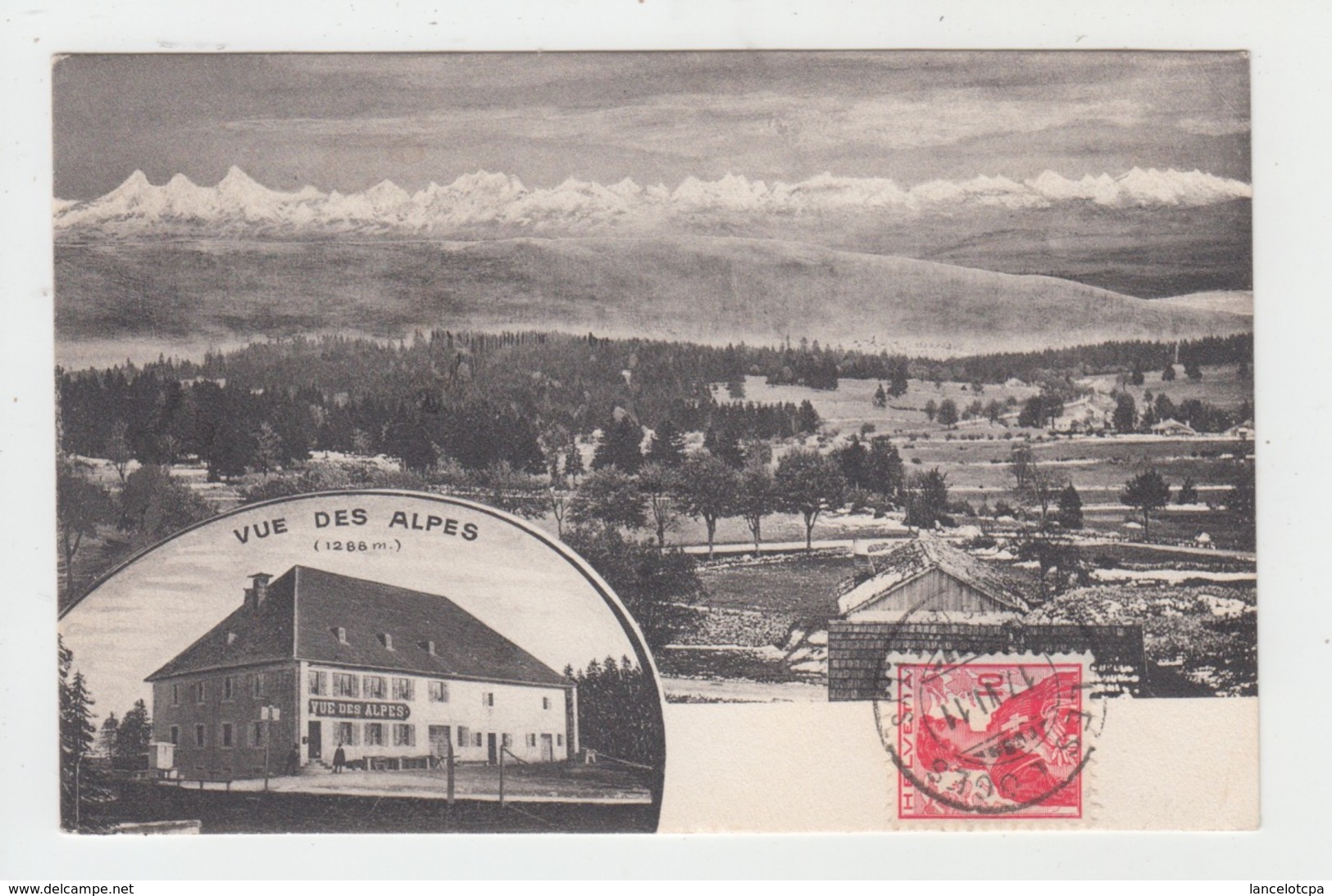 LES HAUTS GENEVEYS / VUE DES ALPES - Geneveys