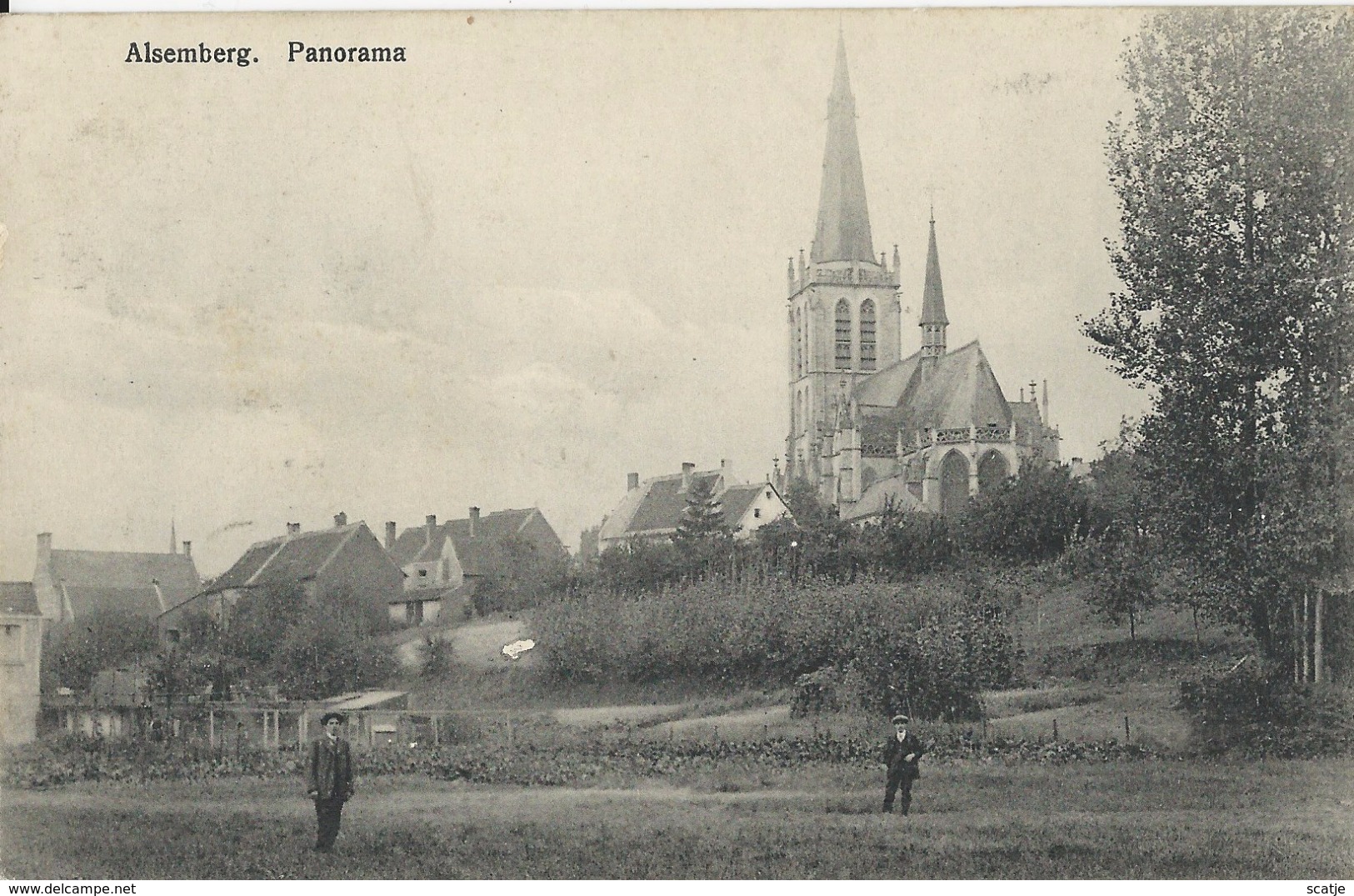 Alsemberg.  -    Panorama    1922 - Beersel