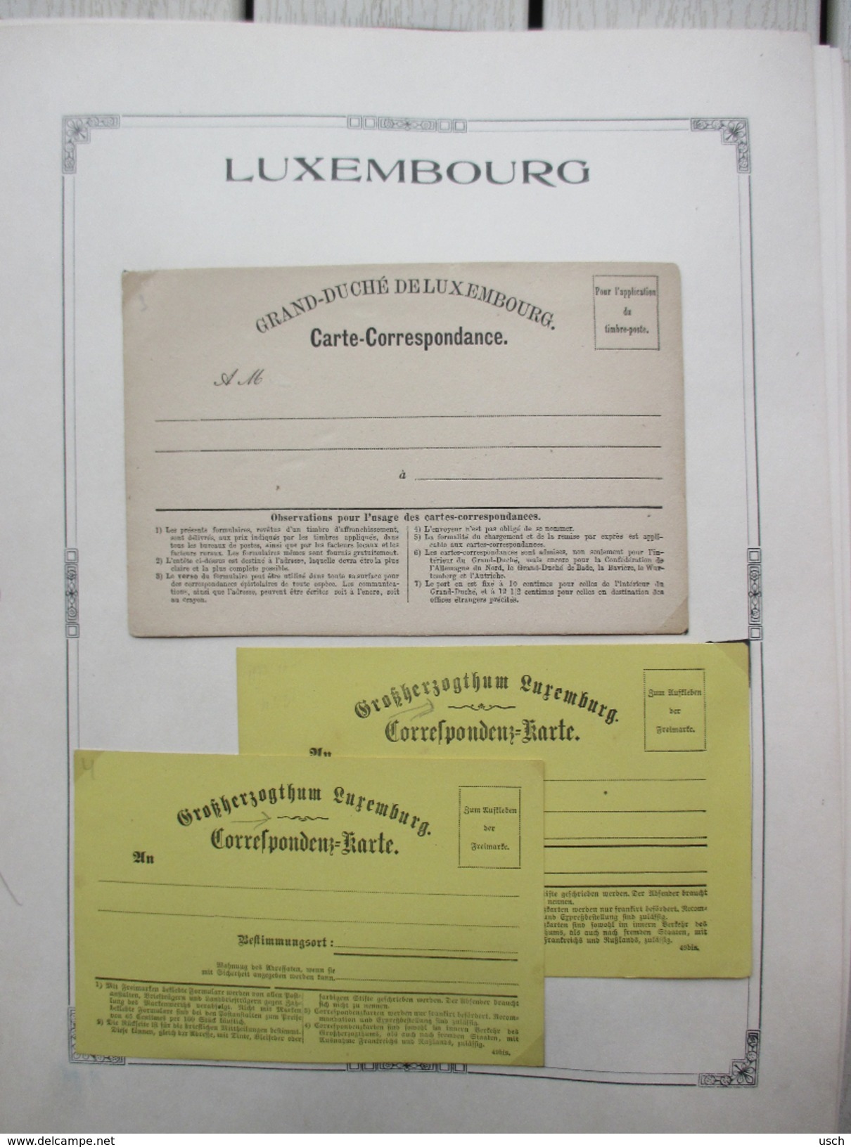 LUXEMBOURG, Une énorme COLLECTION De 469 ENTIERS - POSTAL STATIONERY - GANZSACHEN, à Voir Absolument Les Scans (94) !!!! - Ganzsachen