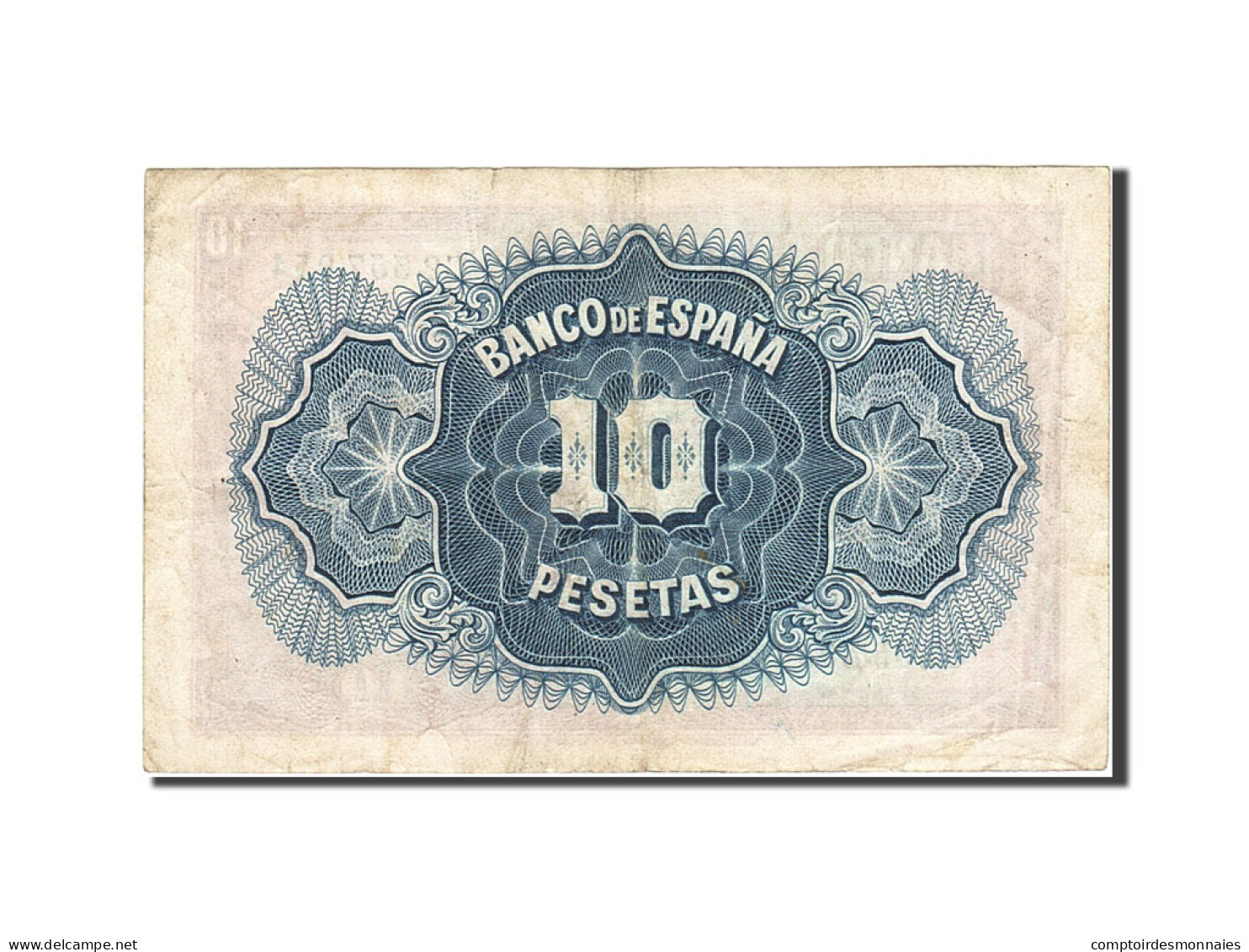 Billet, Espagne, 10 Pesetas, 1935, 1935, KM:86a, TTB - 10 Pesetas