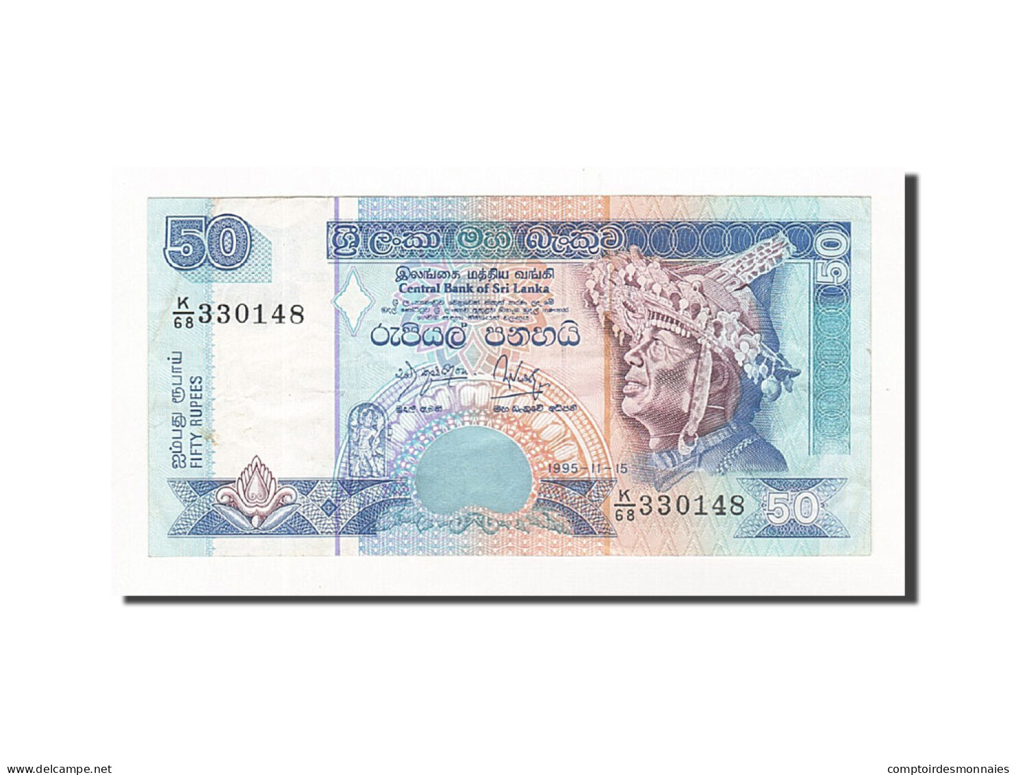 Billet, Sri Lanka, 50 Rupees, 1995-11-15, KM:110a, NEUF - Sri Lanka