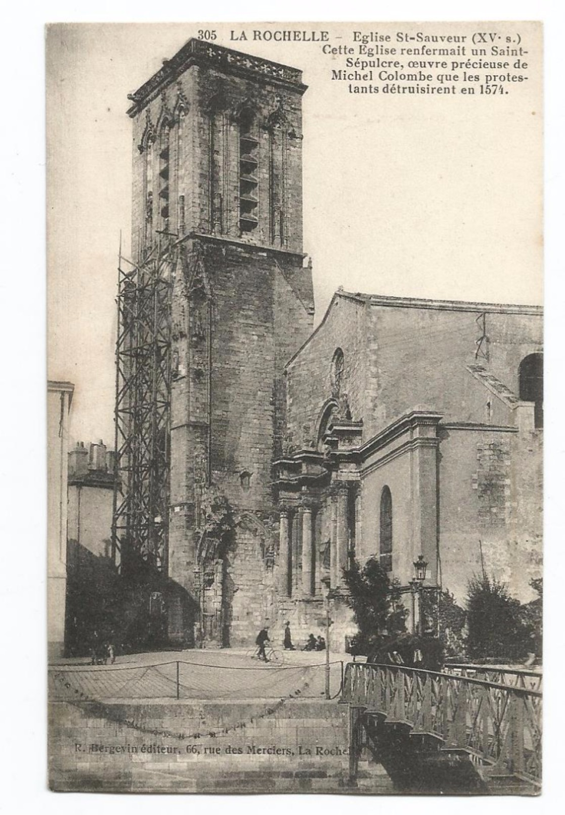 La Rochelle Eglise St Sauveur - La Rochelle