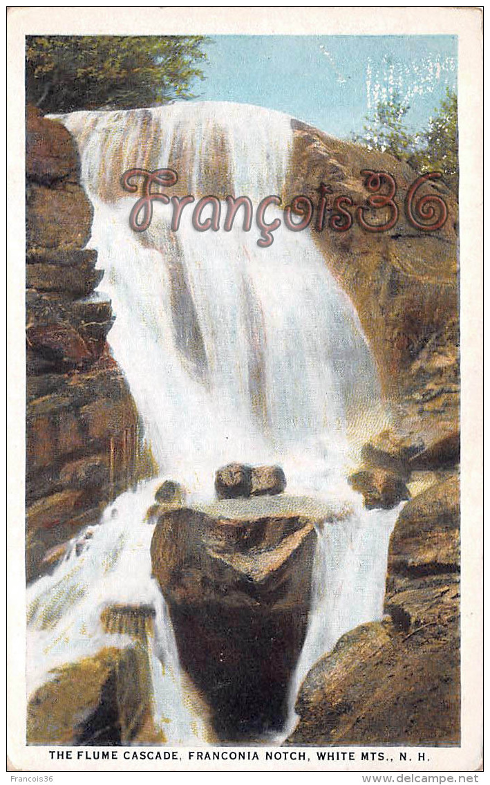 The Flume Cascade - Franconia Notch - White Mountains - White Mountains