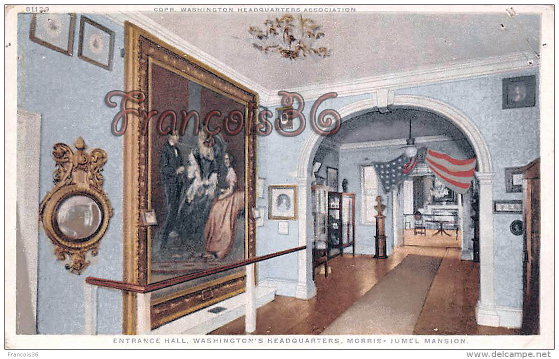 Entrance Hall - Washington 's Headquarters - Morris Jumel Mansion - Washington DC