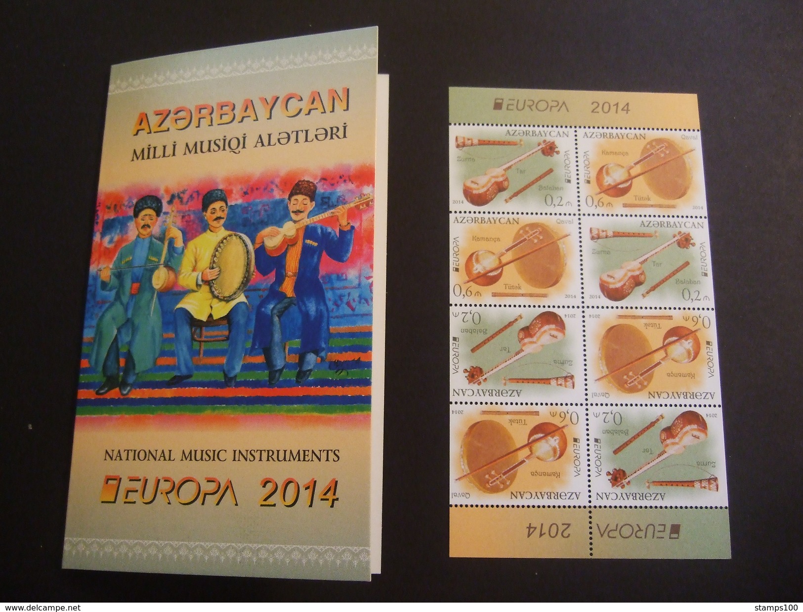 AZERBAIJAN 2014 BOOKLET MNH (REDBOX-A-800) - 2014