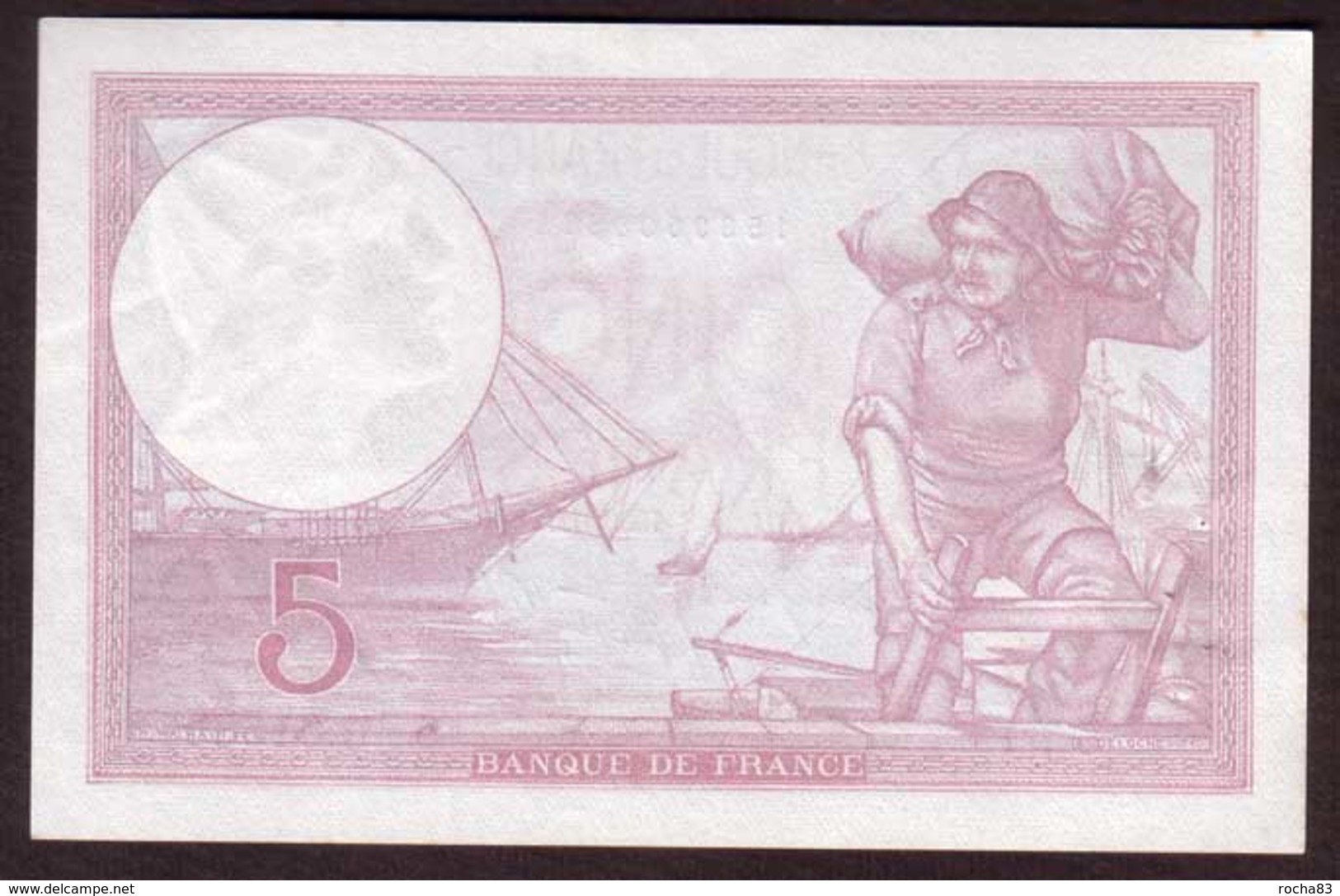 Billet - 5 Francs VIOLET Du 24 08 1939 SPL - 5 F 1917-1940 ''Violet''