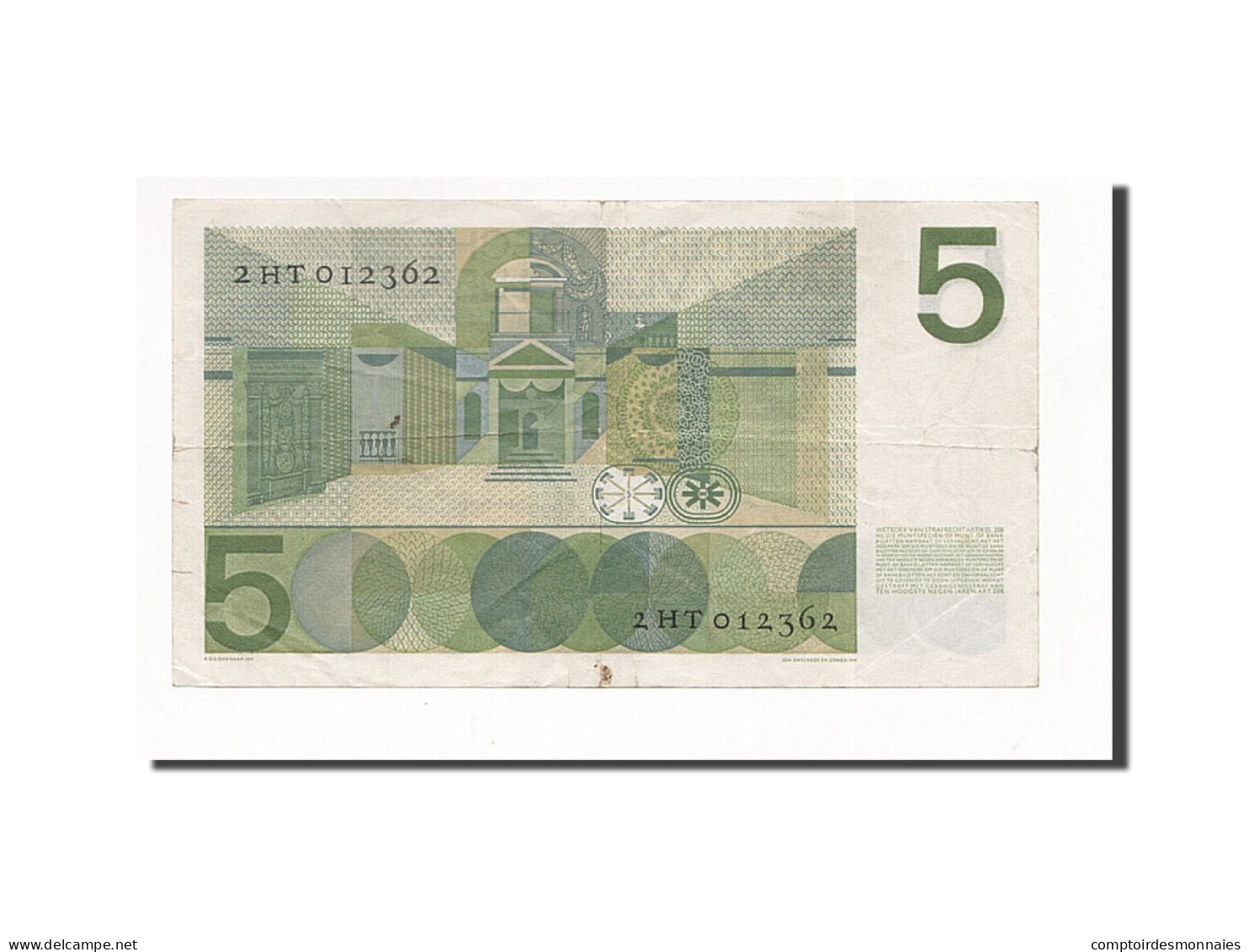 Billet, Pays-Bas, 5 Gulden, 1966-04-26, KM:90a, TTB+ - 5 Gulden