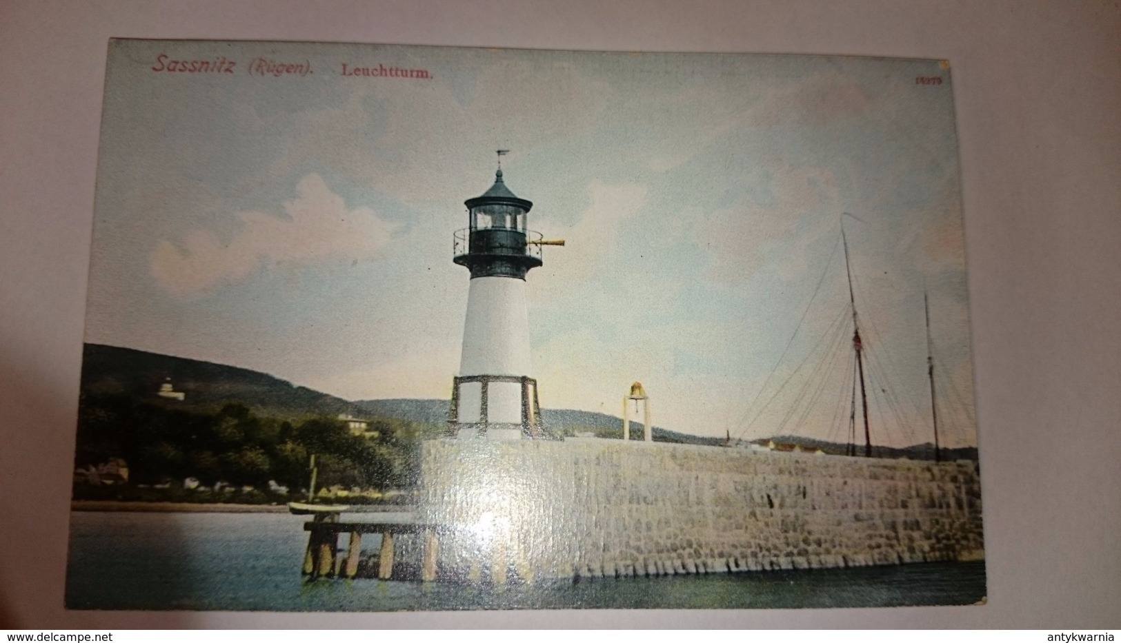 Sassnitz Leuchtturm Uber 1910y. D434 - Sassnitz