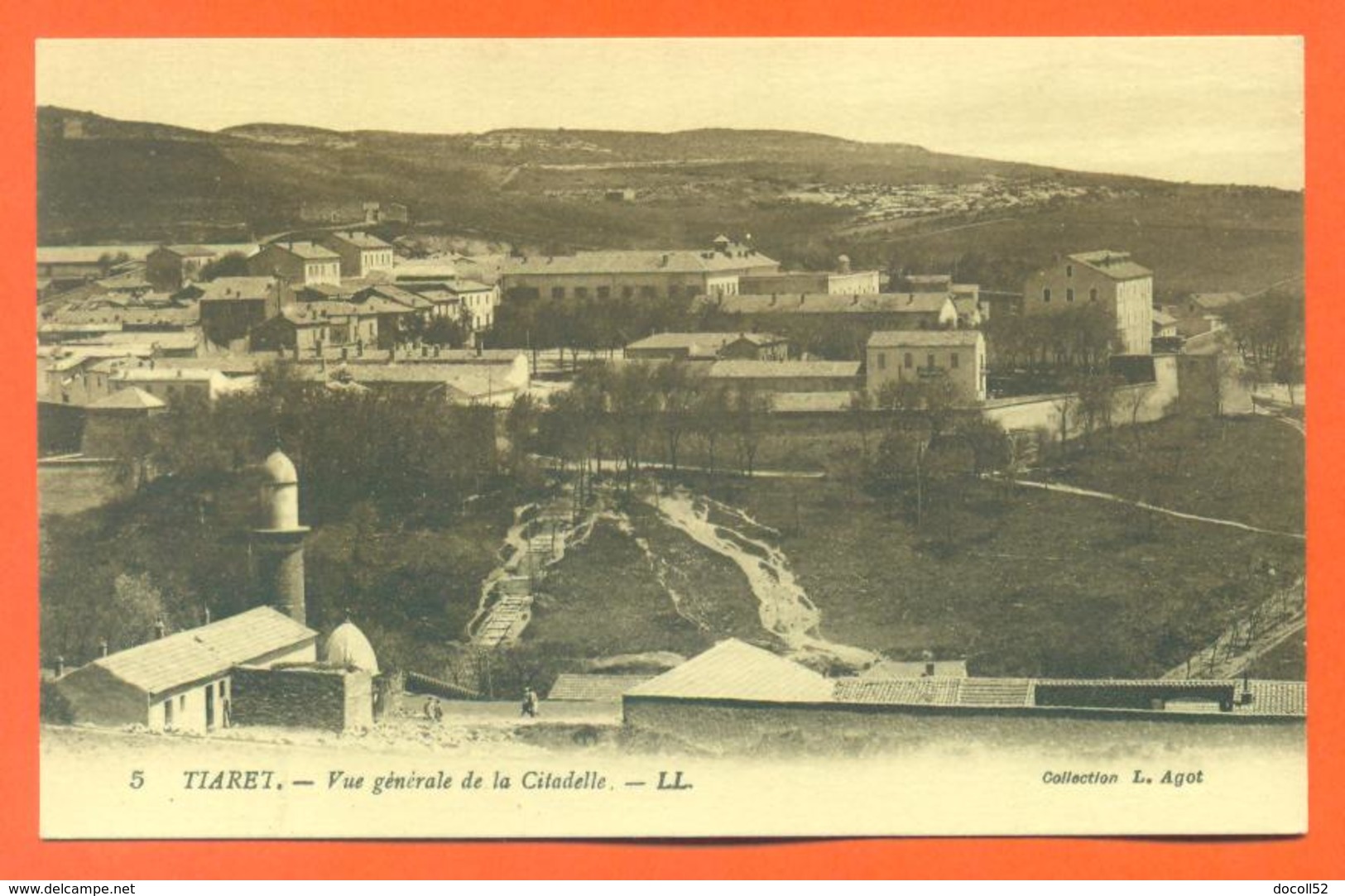 CPA Algérie - Tiaret " Vue Générale De La Citadelle " LJCP 39 - Tiaret