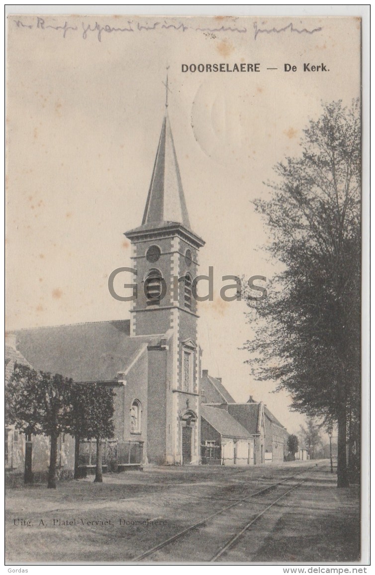 Netherlands - Doorselaere - De Kerk - Feldpost - Weltkrieg 1914-18